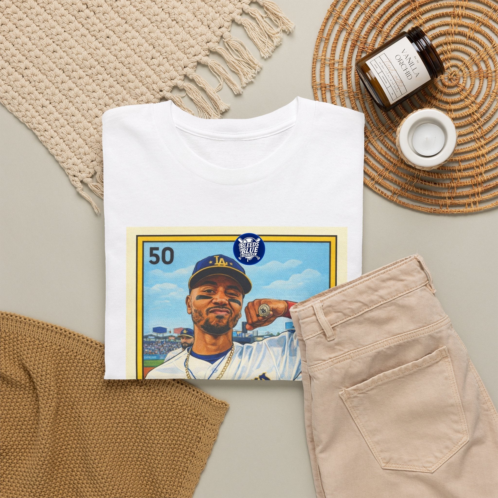 Mookie El Tetracampeón Loteria Card Tee