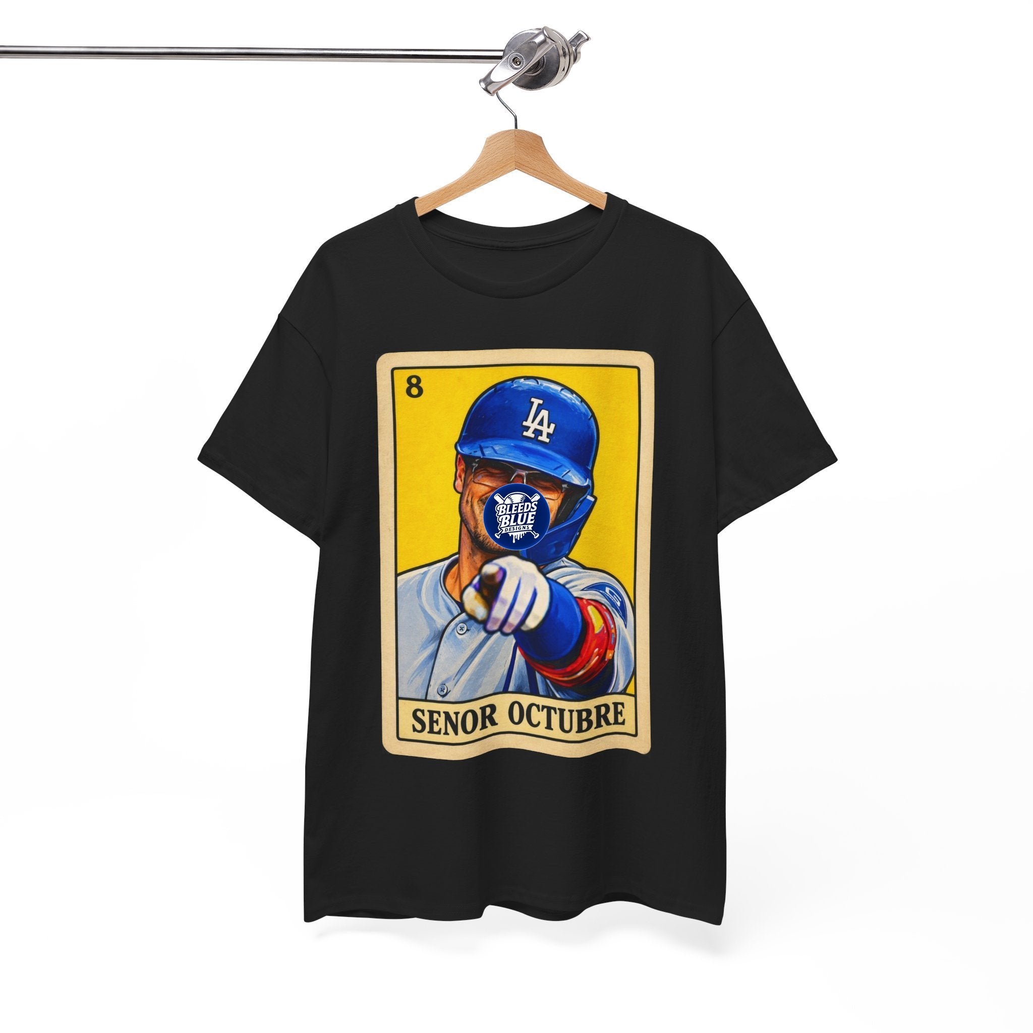 Baseball Kike Señor Octubre Loteria Card T-Shirt