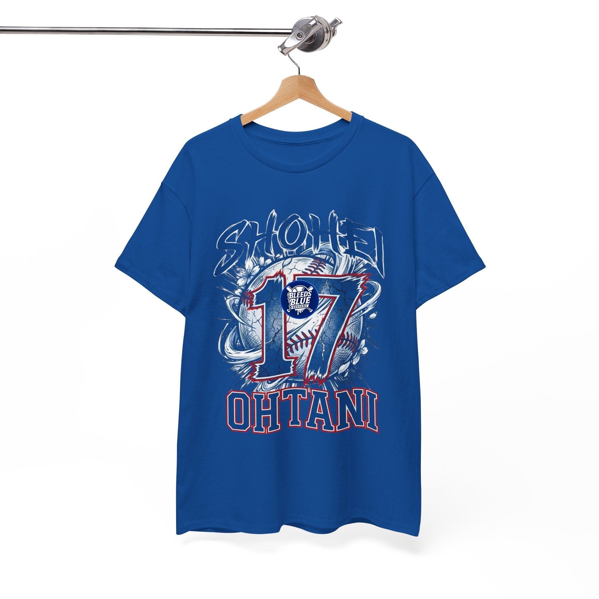 Number 17 Baseball Team Tee — Shohei Ohtani Style