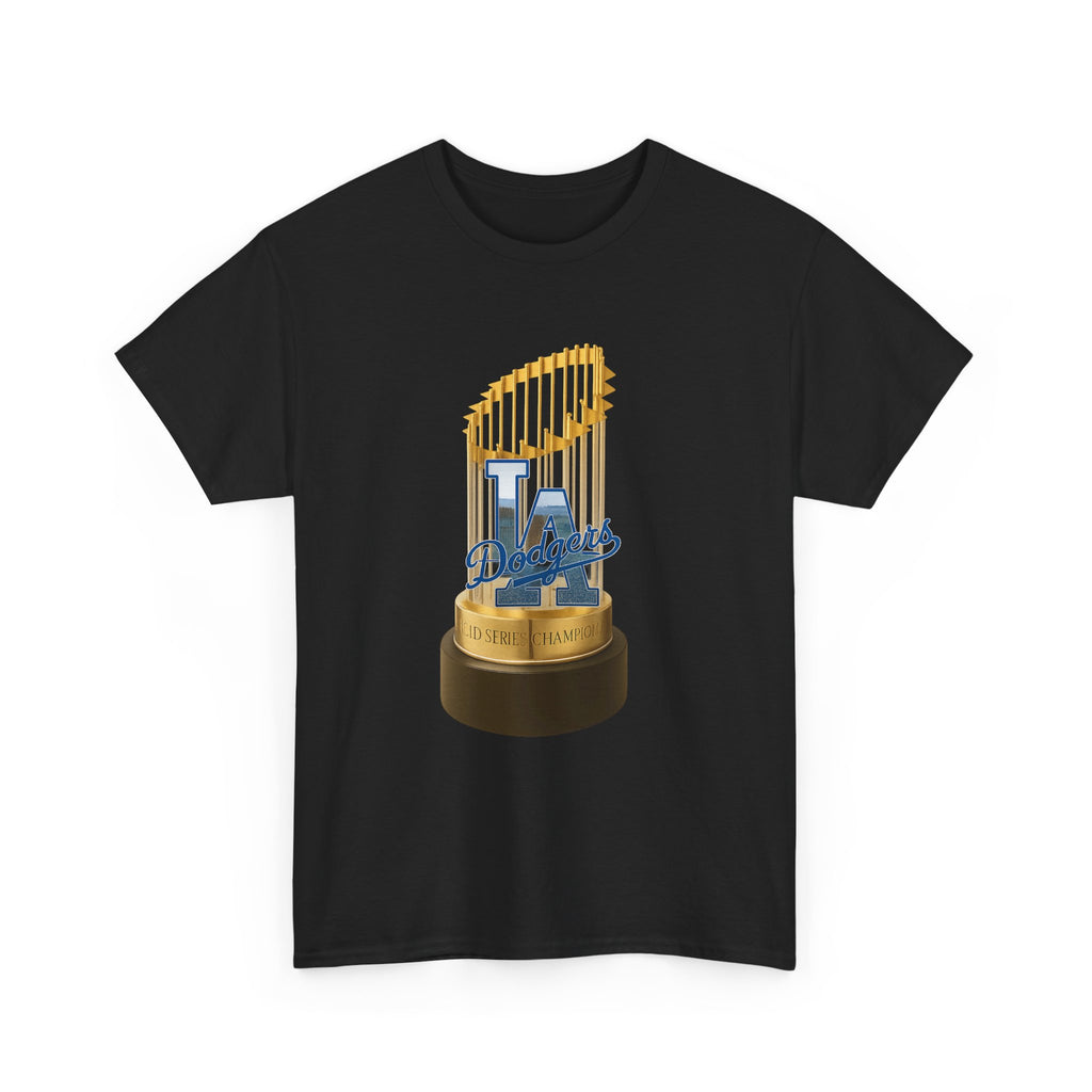 Trophy Los Angeles Logo Tee Shirt -  Unisex Heavy Cotton Tee Casual Fit