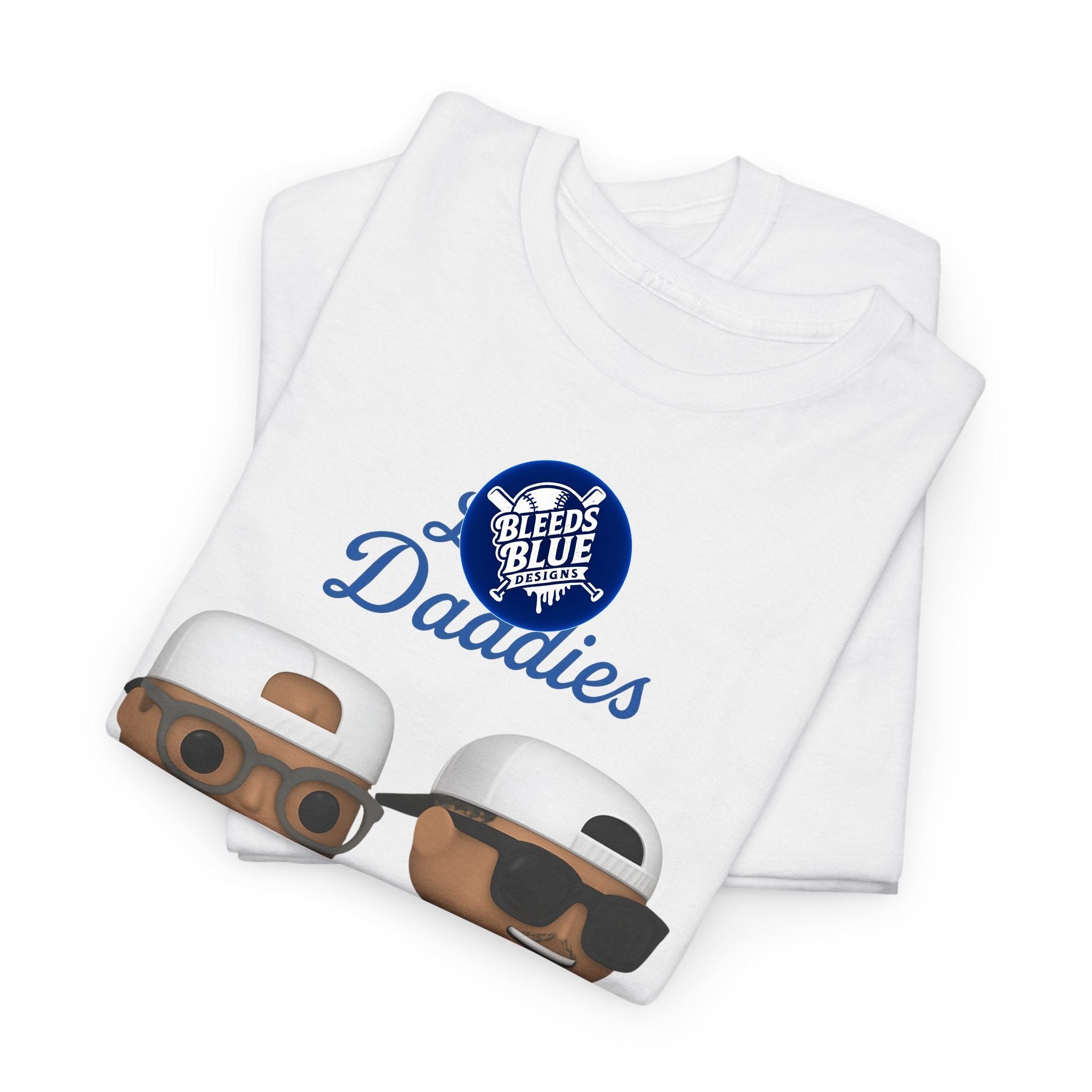 Dodgers Kike and Banda Los Daddies Funko Tee Shirt - Unisex Heavy Cotton Casual Fit