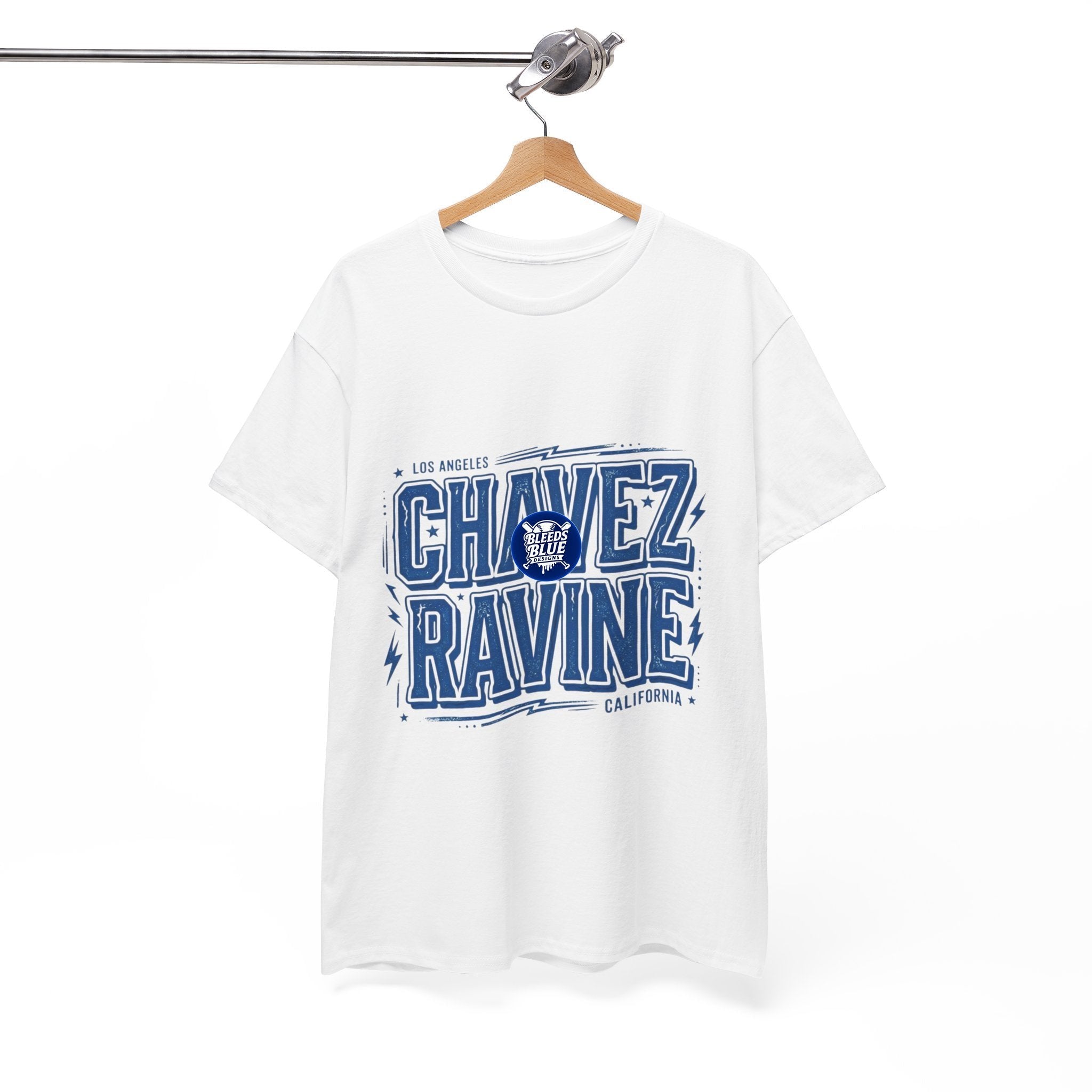 Chavez Ravine Baseball Tee – Vintage LA Dodgers Tribute T-Shirt