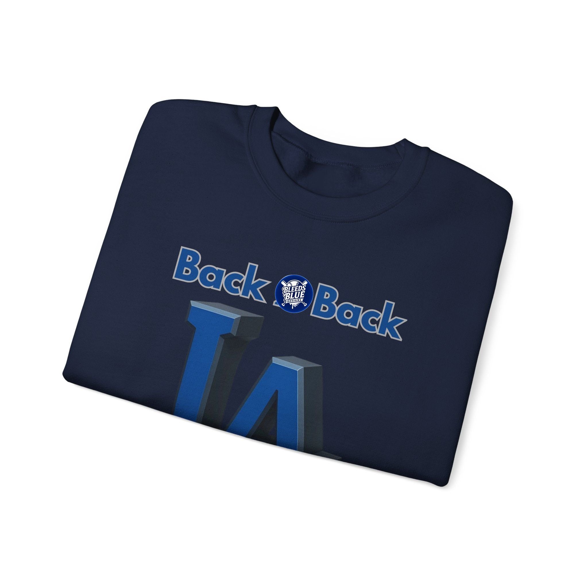 LA Back 2 Back Champions Crewneck Sweatshirt