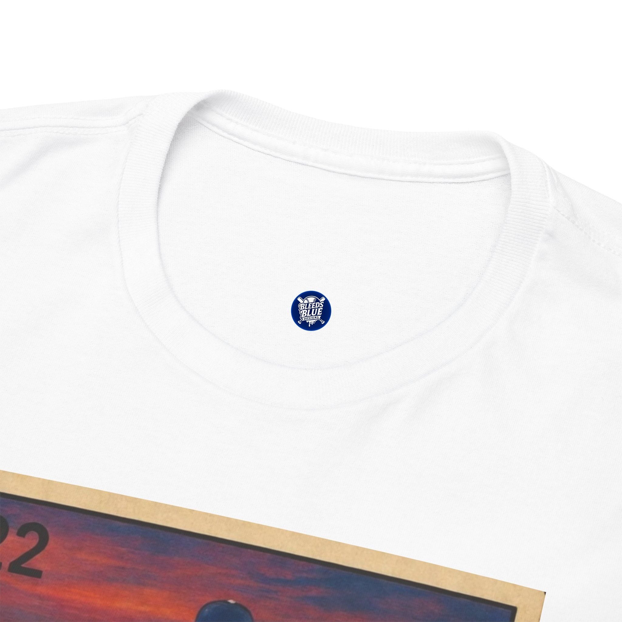 Dodgers Kershaw "La Despedida" Loteria Card Graphic Tee Shirt - Unisex Heavy Cotton Casual Fit