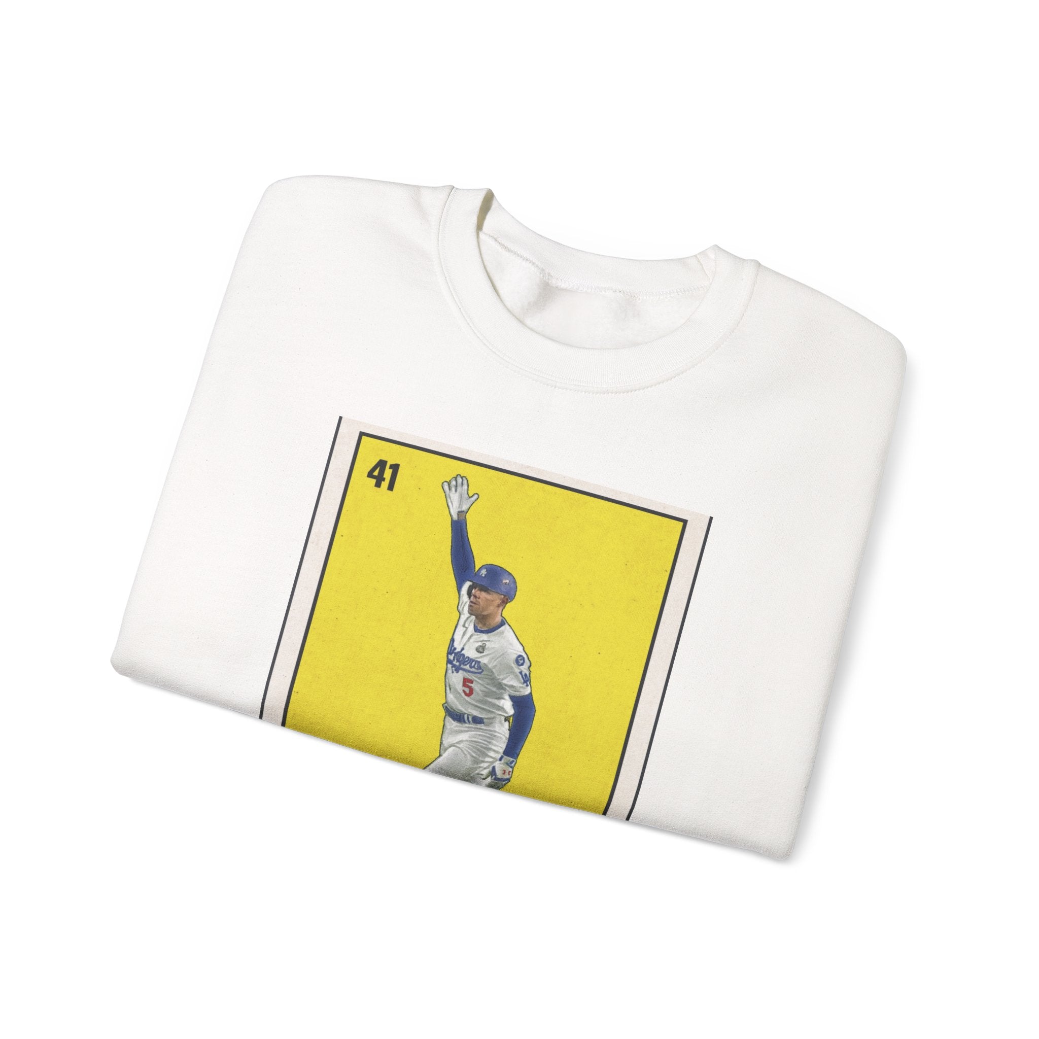 Freeman La Estatua Loteria Card Sweatshirt - Unisex Crewneck Casual Streetwear
