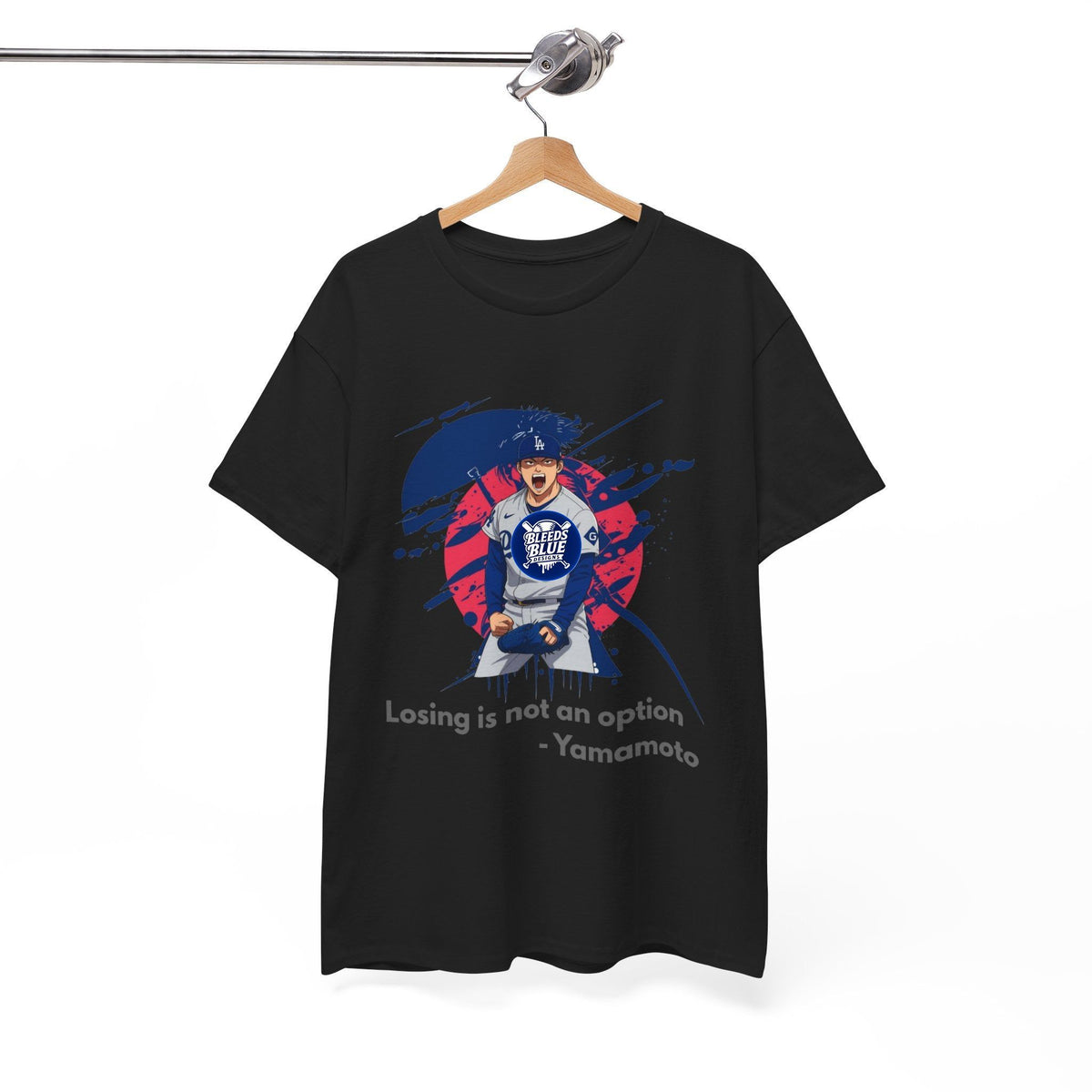 Yamamoto Losing Is Not An Option Tee Shirt - Unisex Heavy Cotton Casual Fit