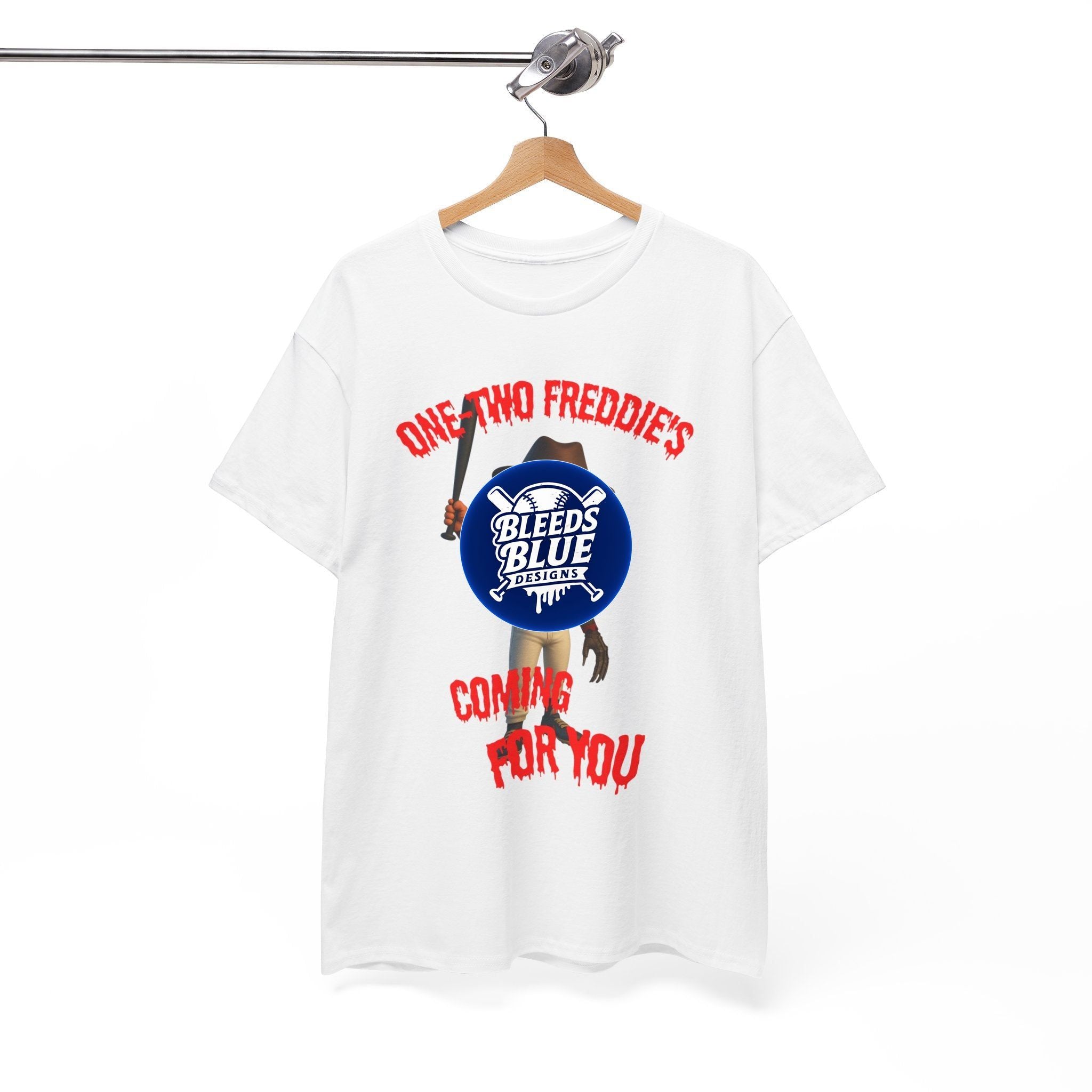 Halloween Spooky Freddie's Coming For You Tee Shirt - Unisex Heavy Cotton Casual Fit