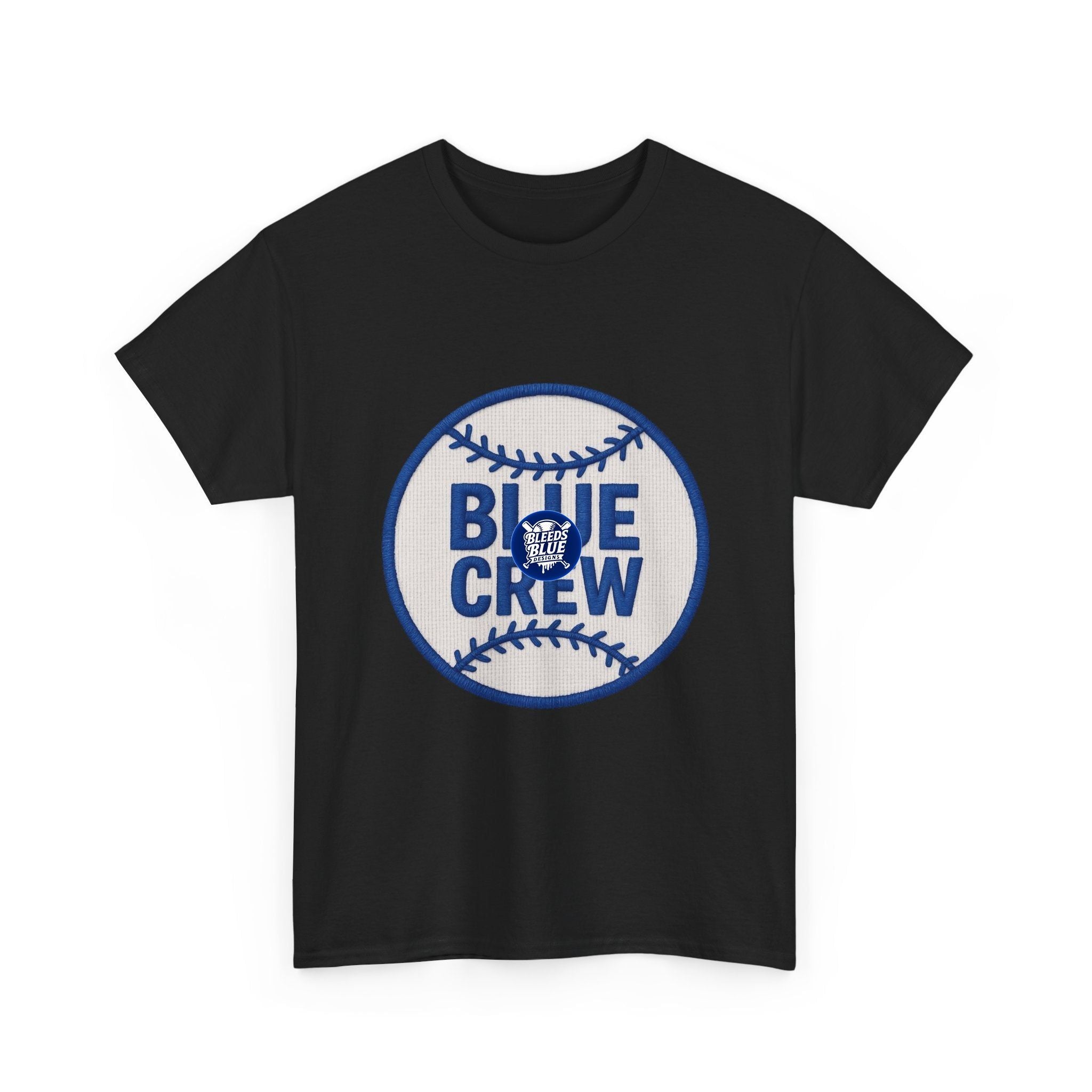 Blue Crew Baseball T‑Shirt — Vintage Style Team Tee