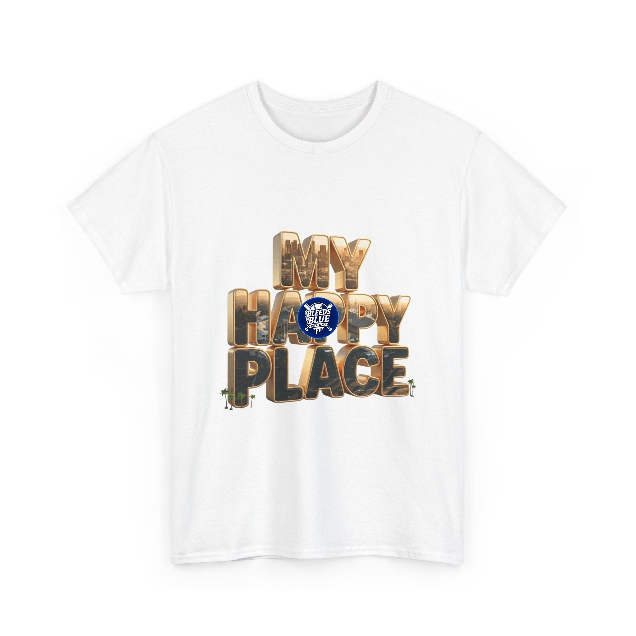 My Happy Place T-Shirt — Blue Heaven on Earth Tee