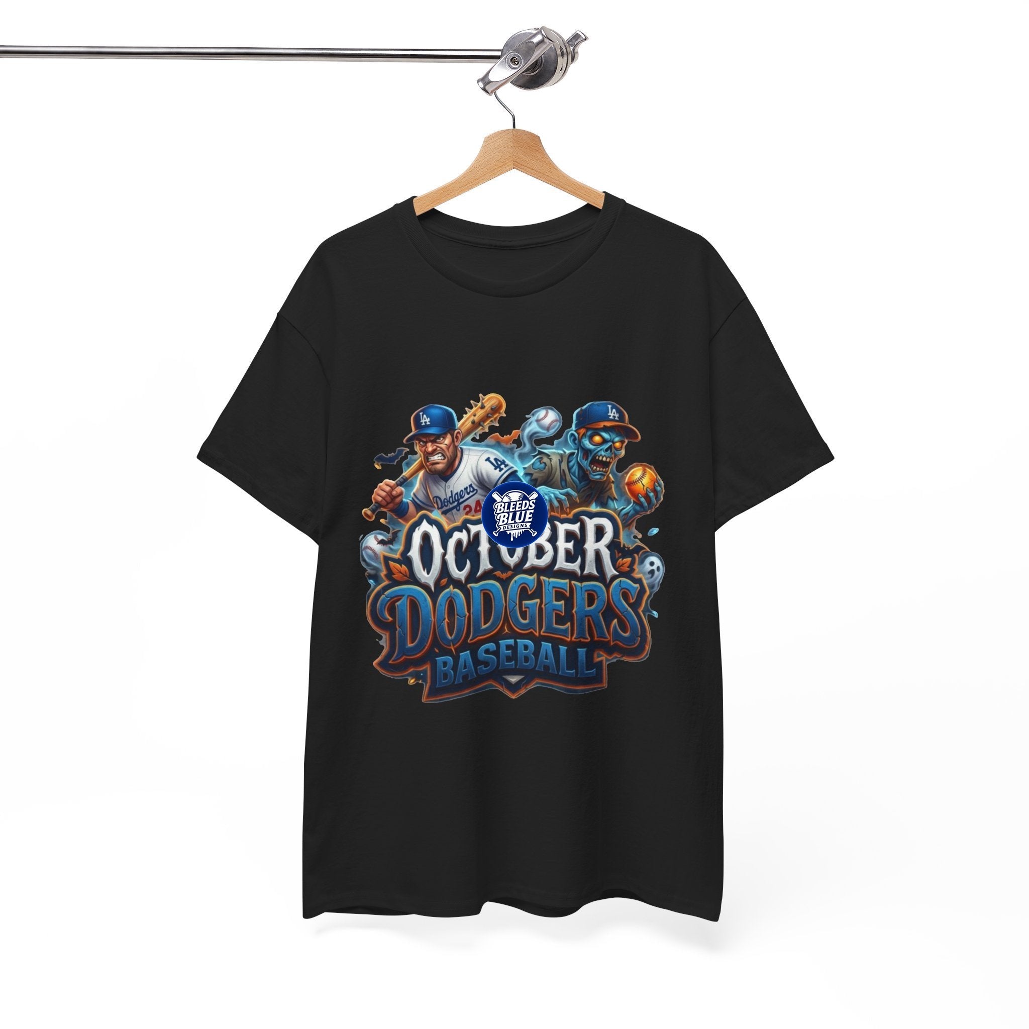October Playoff Spirit Dodgers Baseball T-Shirt