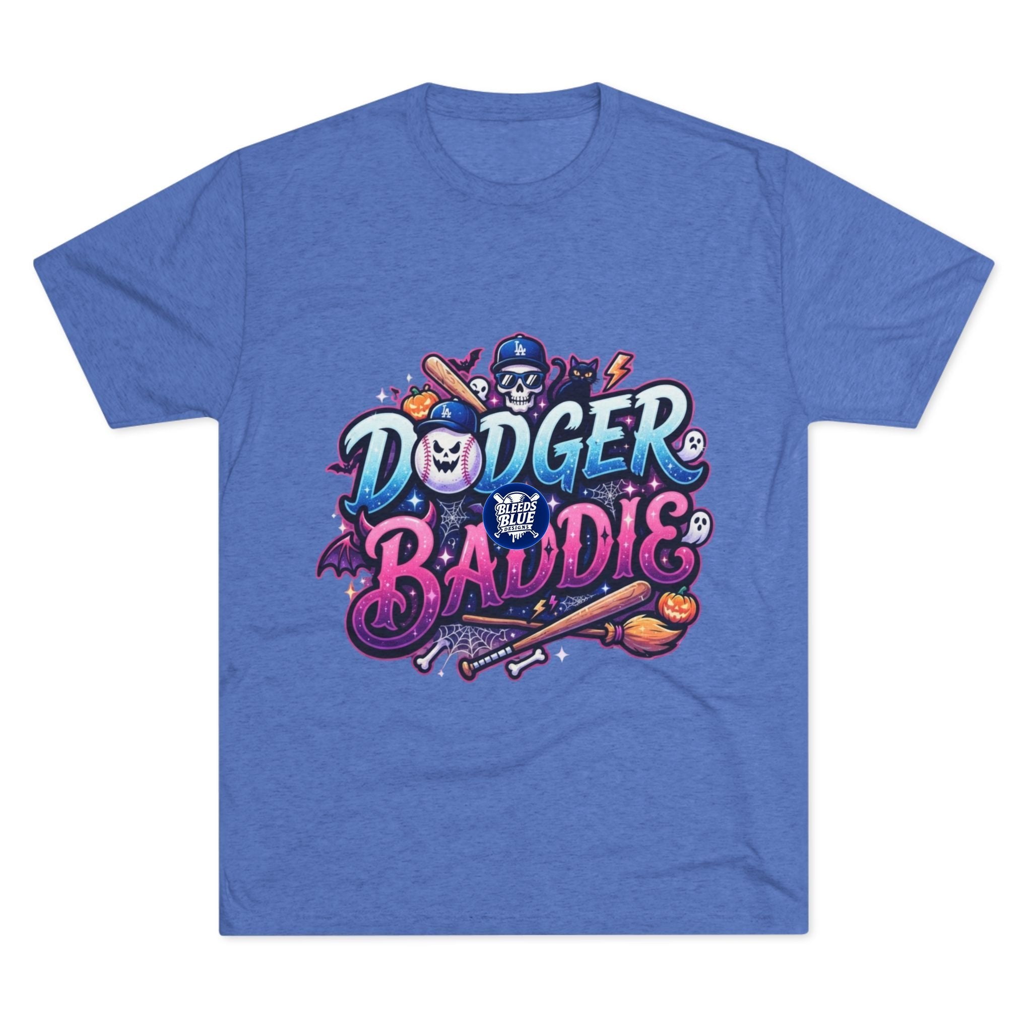 Dodger Baddie Spooky Season T-Shirt — Cute, Edgy Sports Graphic Tee
