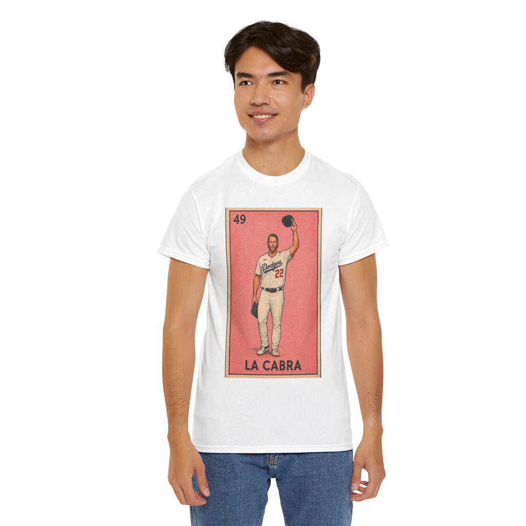 Kershaw La Cabra Loteria Card Tee Shirt - Unisex Heavy Cotton Tee Casual Fit
