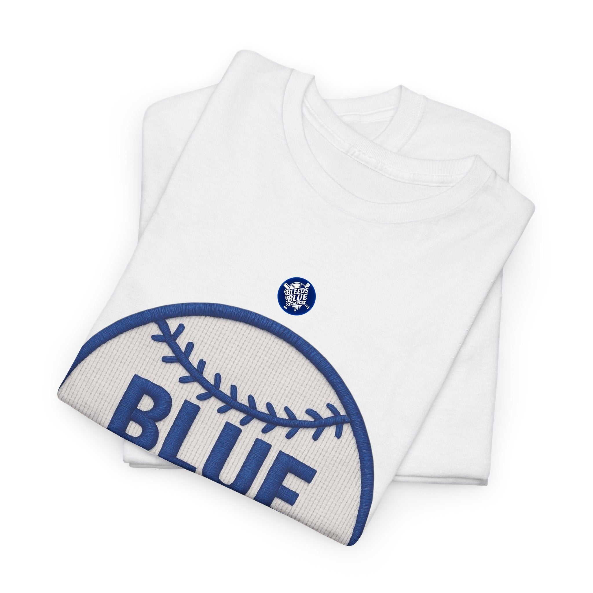 Blue Crew Baseball T‑Shirt — Vintage Style Team Tee