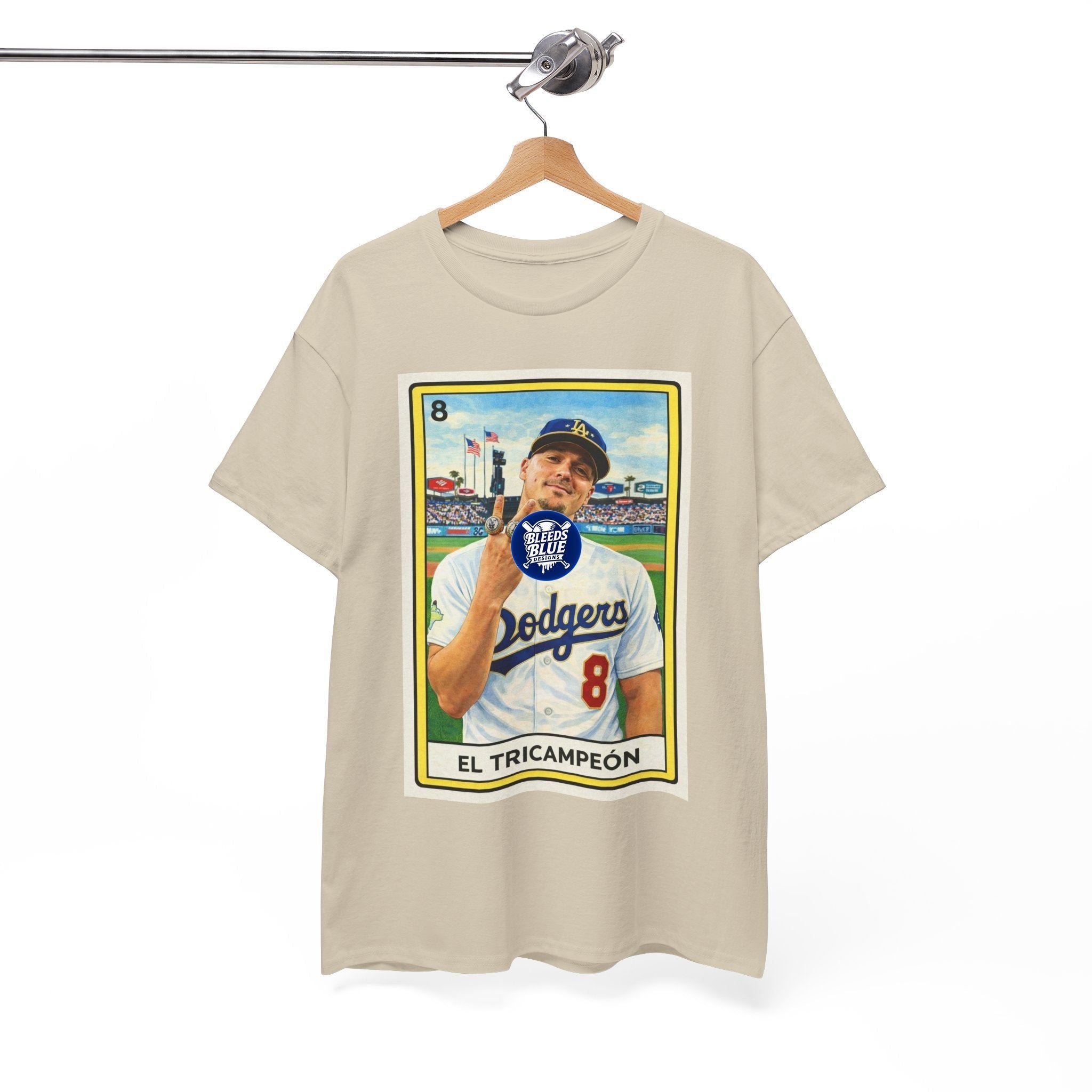 El Tricampeón Loteria Card Tee — Mexican Lotería-Inspired Champion Graphic Shirt