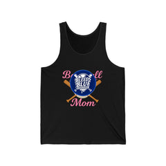 Pink Baseball Mom Jersey Tank