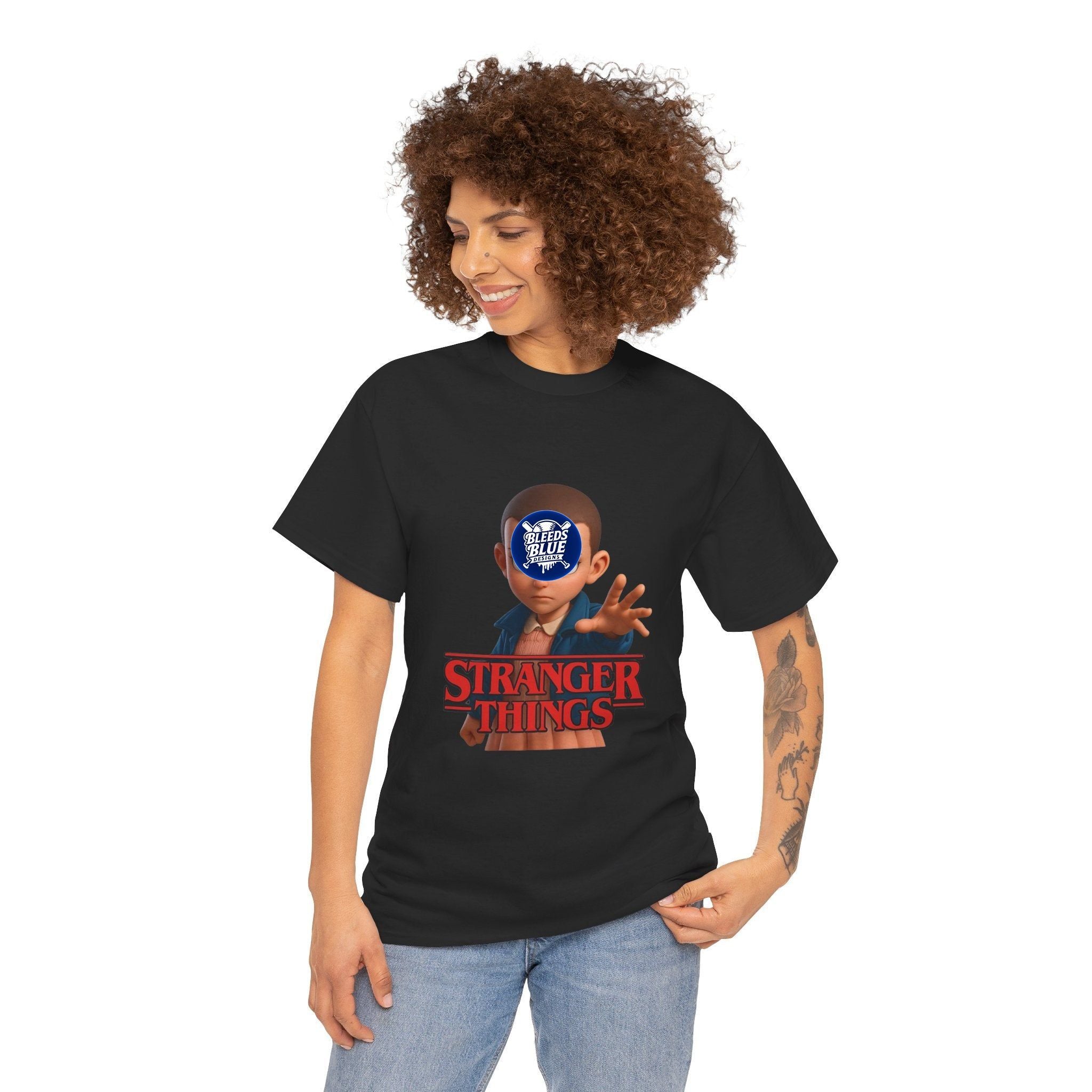 Stranger Things El Tee Shirt - Unisex Heavy Cotton Casual Fit
