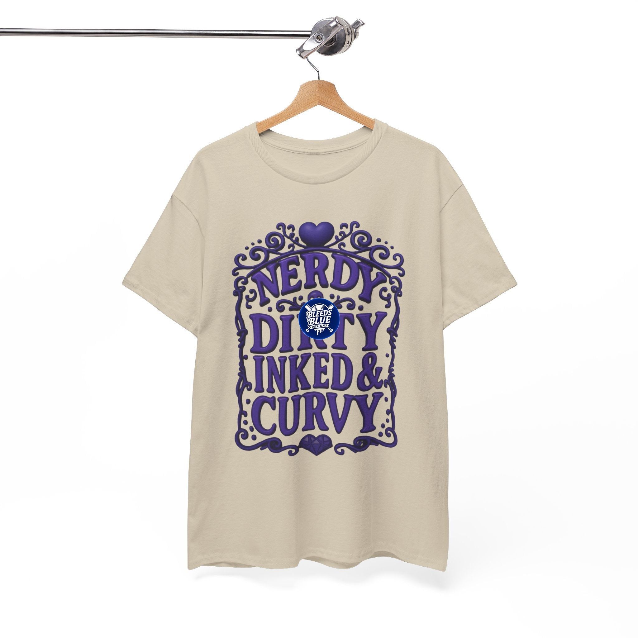 Graphic Tee —Nerdy Dirty Inked & Curvy Feminine Curvy Pride Shirt