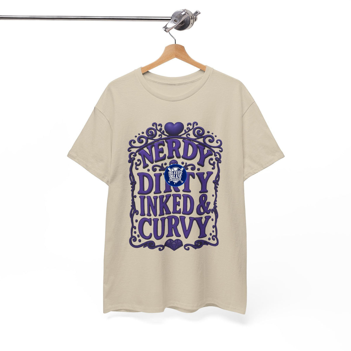 Graphic Tee —Nerdy Dirty Inked & Curvy Feminine Curvy Pride Shirt