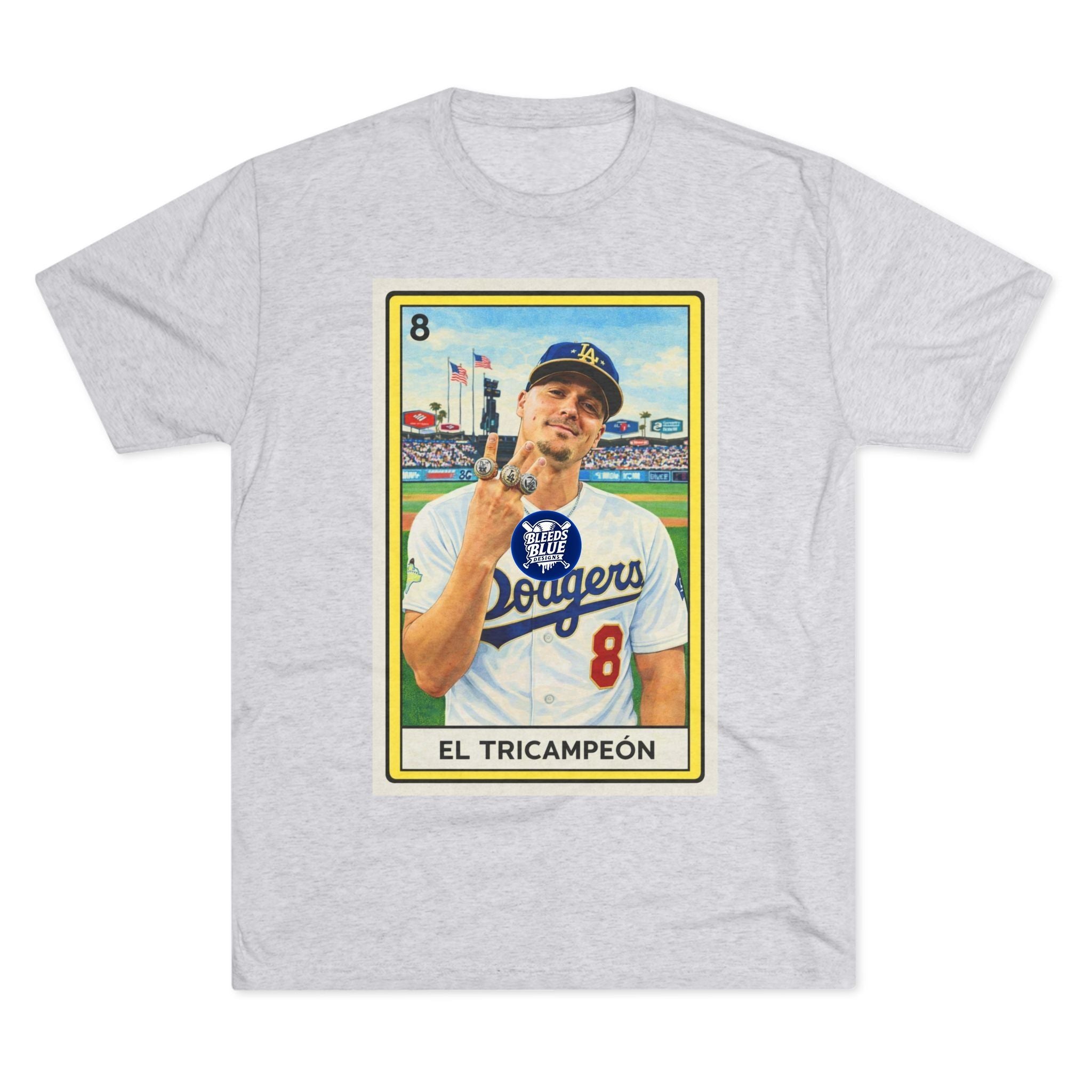 El Tricampeón Lotería Card Tee — Mexican Champion Shirt