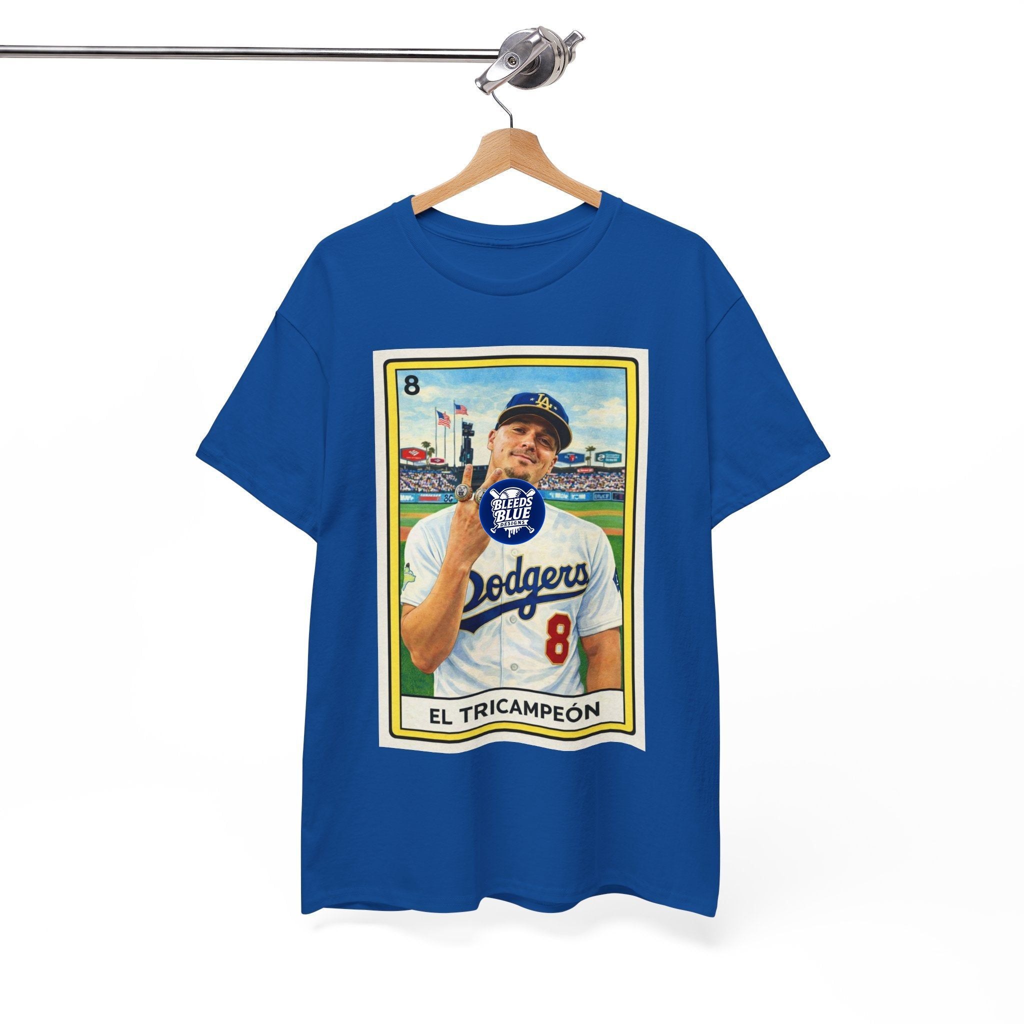 El Tricampeón Loteria Card Tee — Mexican Lotería-Inspired Champion Graphic Shirt