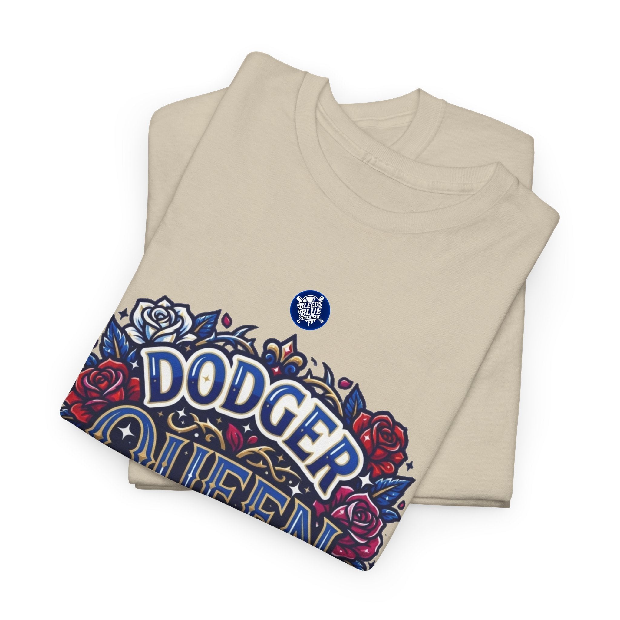 Dodger Queen Floral Baseball Tee