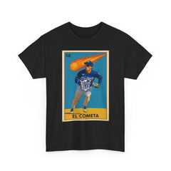 Dodgers Hyeseong Kim El Cometa Loteria Card Tee Shirt - Unisex Heavy Cotton Casual Fit