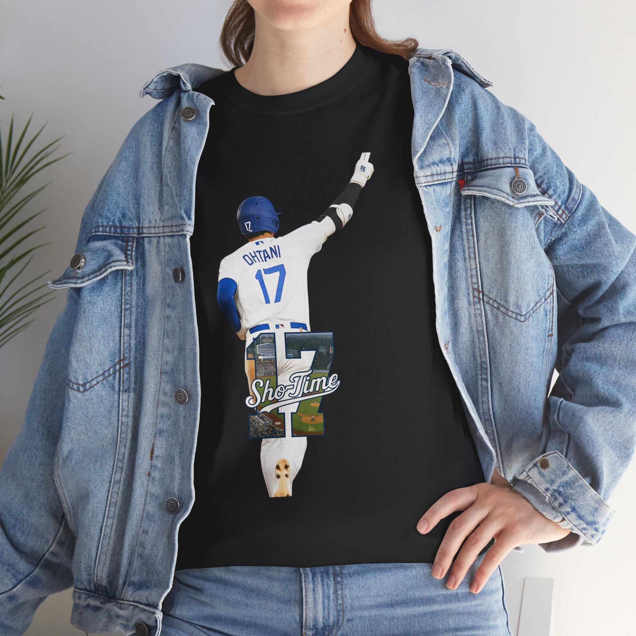 Shohei Ohtani 'Sho-Time' Tee Shirt - Unisex Heavy Cotton Tee Casual Fit