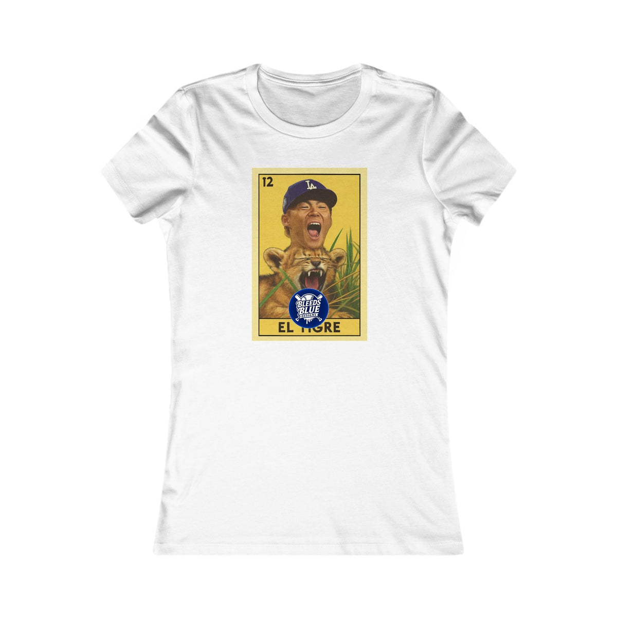 Yamamoto El Tigre Loteria Card Tee Shirt - Women's Favorite Tee