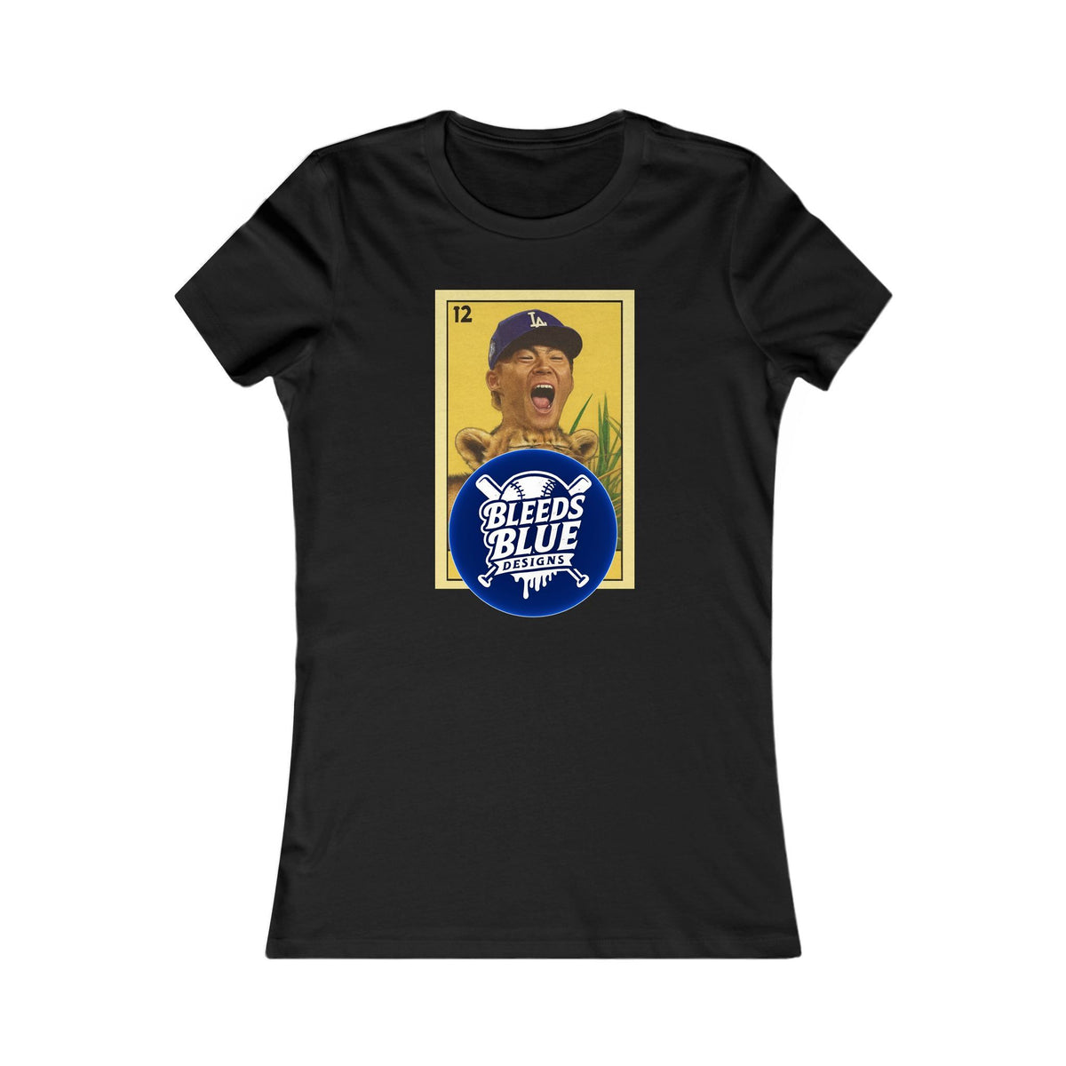 Yamamoto El Tigre Loteria Card Tee Shirt - Women's Favorite Tee