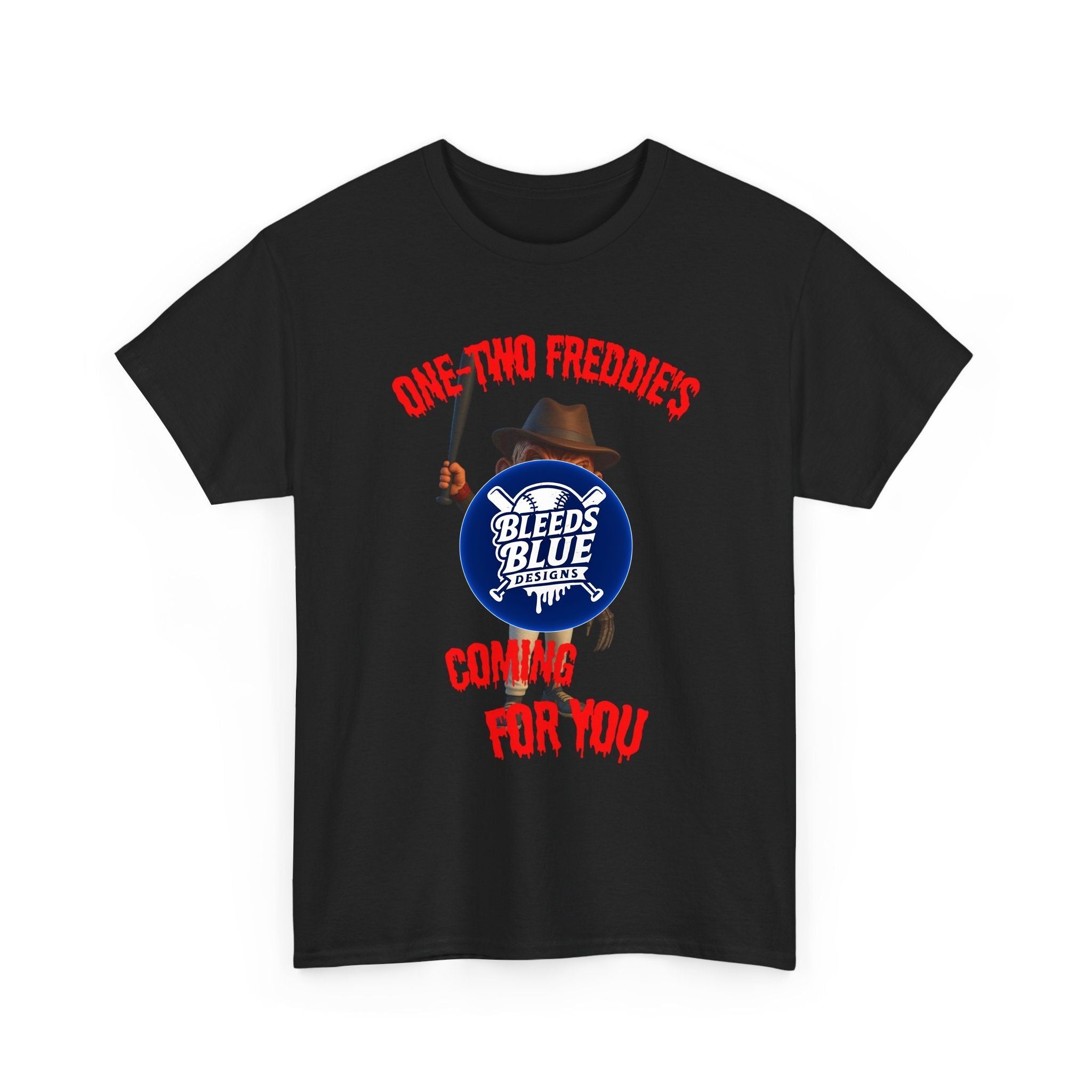 Halloween Spooky Freddie's Coming For You Tee Shirt - Unisex Heavy Cotton Casual Fit