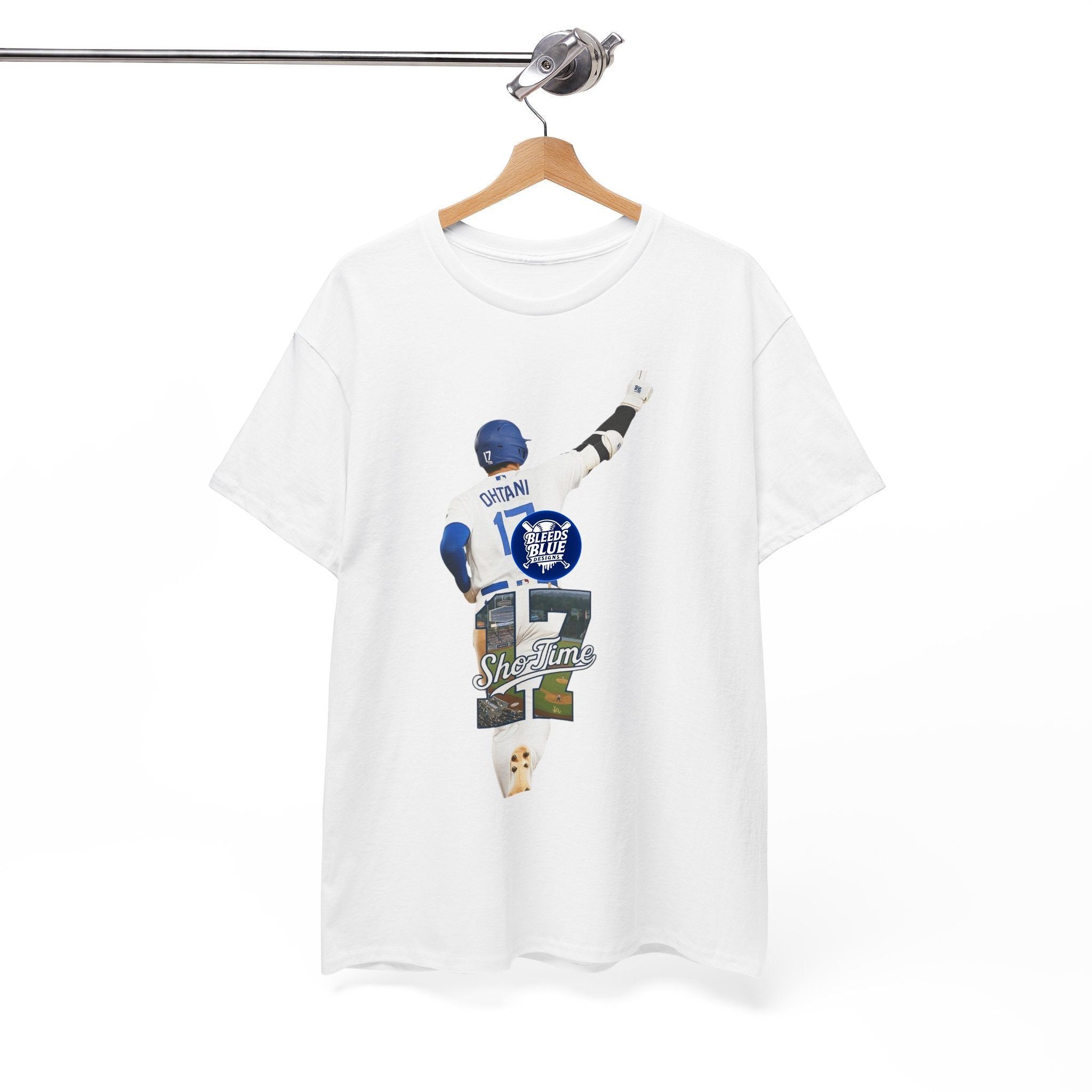 Shohei Ohtani 'Sho-Time' Number 17 Tee Shirt - Unisex Heavy Cotton Tee Casual Fit