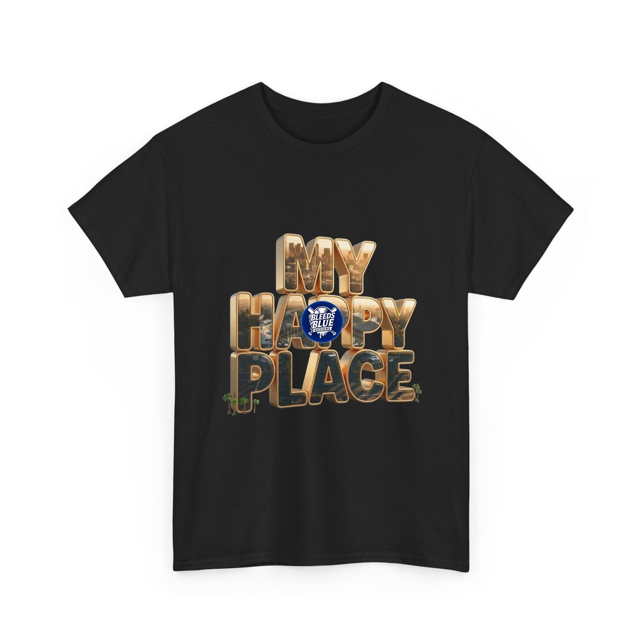 My Happy Place T-Shirt — Blue Heaven on Earth Tee