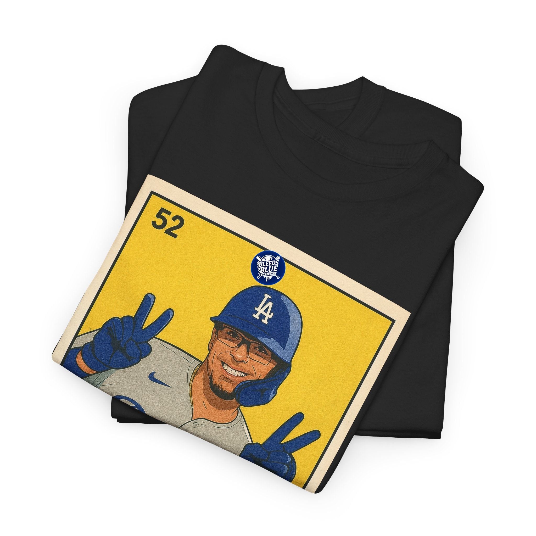 Kike Senor Octubre Loteria Card Tee Shirt - Unisex Heavy Cotton Tee, Baseball Tee, Baseball Shirt, Baseball Tshirt, Baseball Fan Gift
