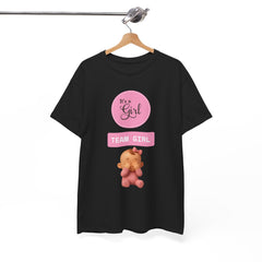 It’s a Girl "Team Girl" Baby Guess Tee — Gender Reveal/Newborn Announcement T-Shirt
