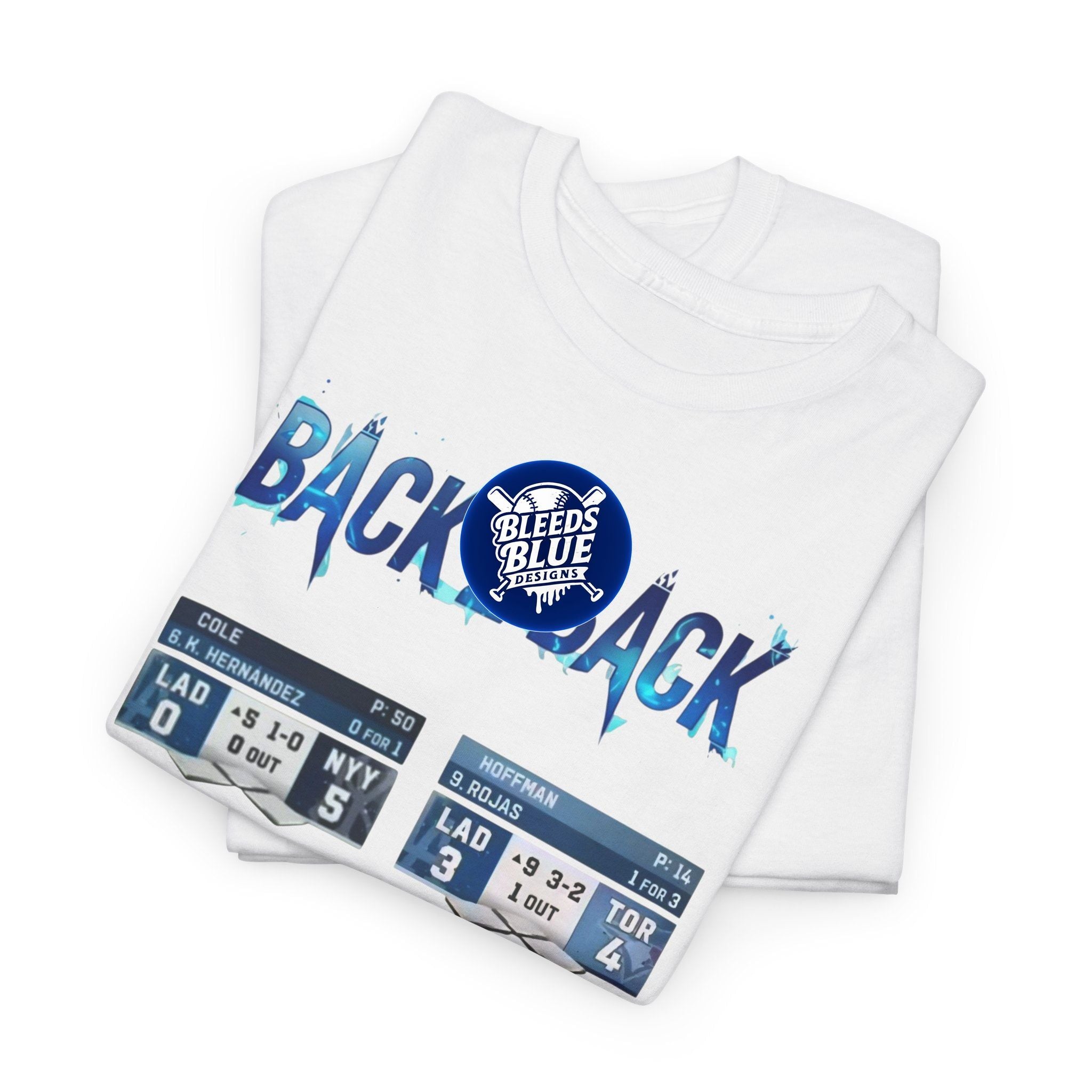 Back 2 Back Champions Tee Shirt - Unisex Heavy Cotton Casual Fit