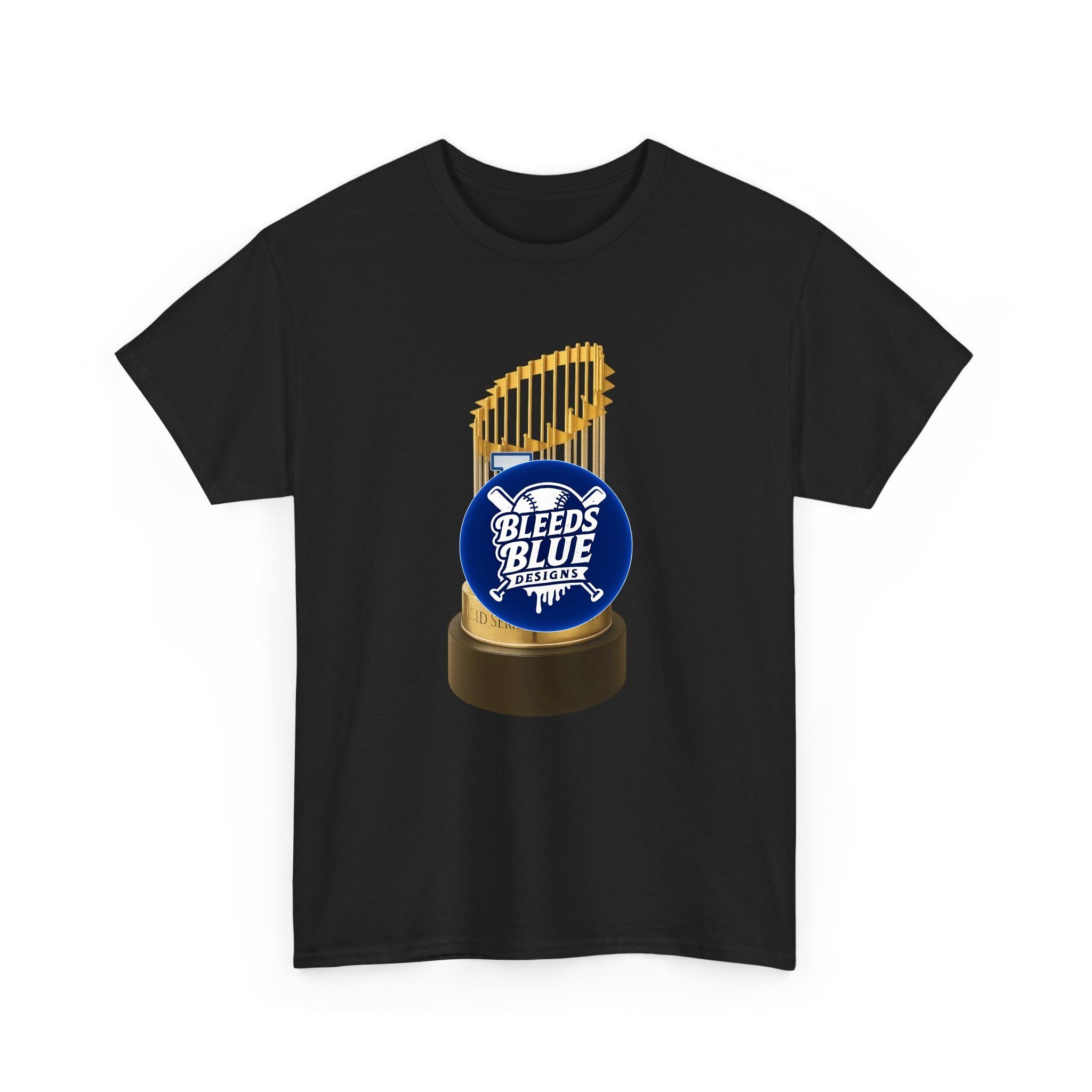 Trophy Los Angeles Logo Tee Shirt -  Unisex Heavy Cotton Casual Fit