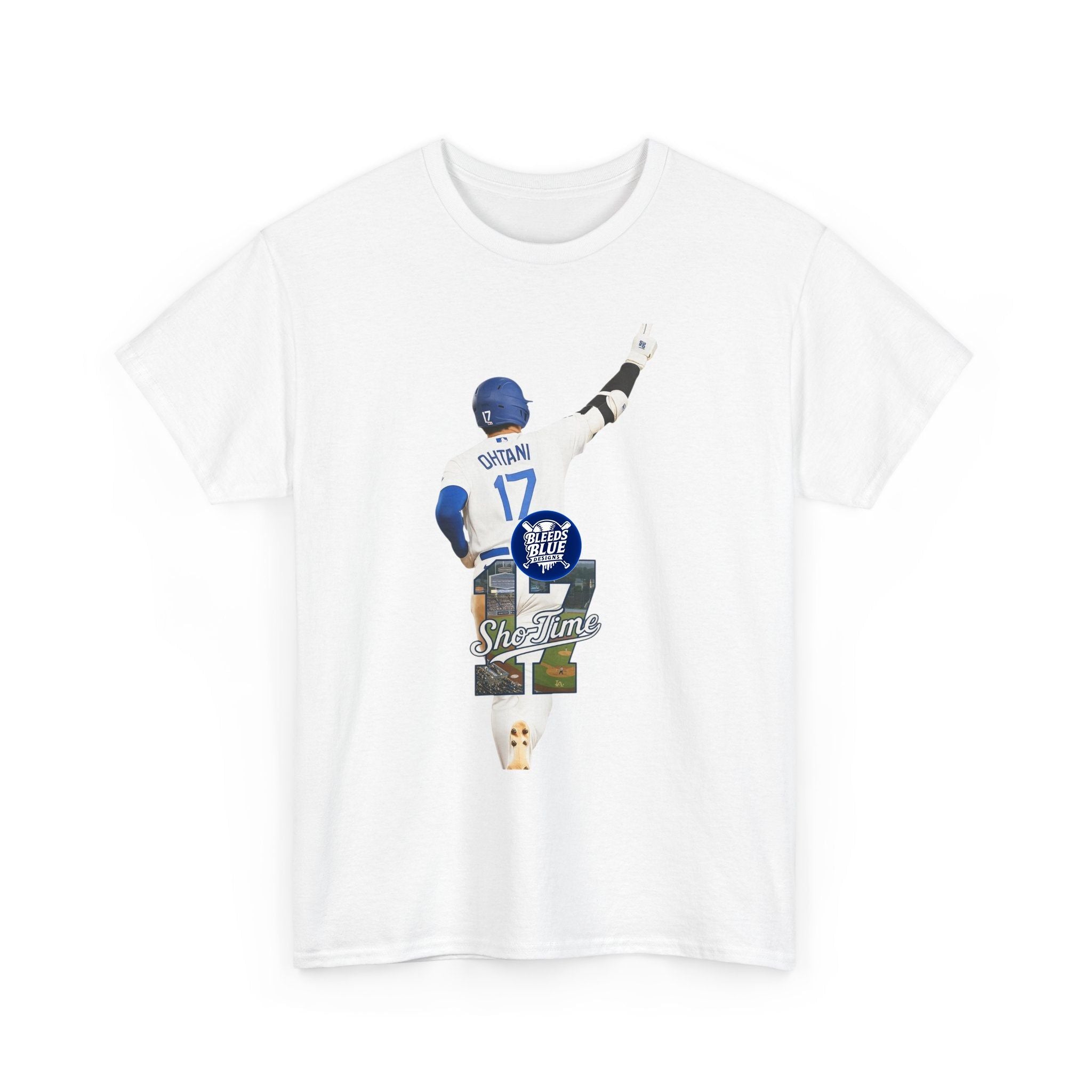 Shohei Ohtani 'Sho-Time' Number 17 Tee Shirt - Unisex Heavy Cotton Tee Casual Fit