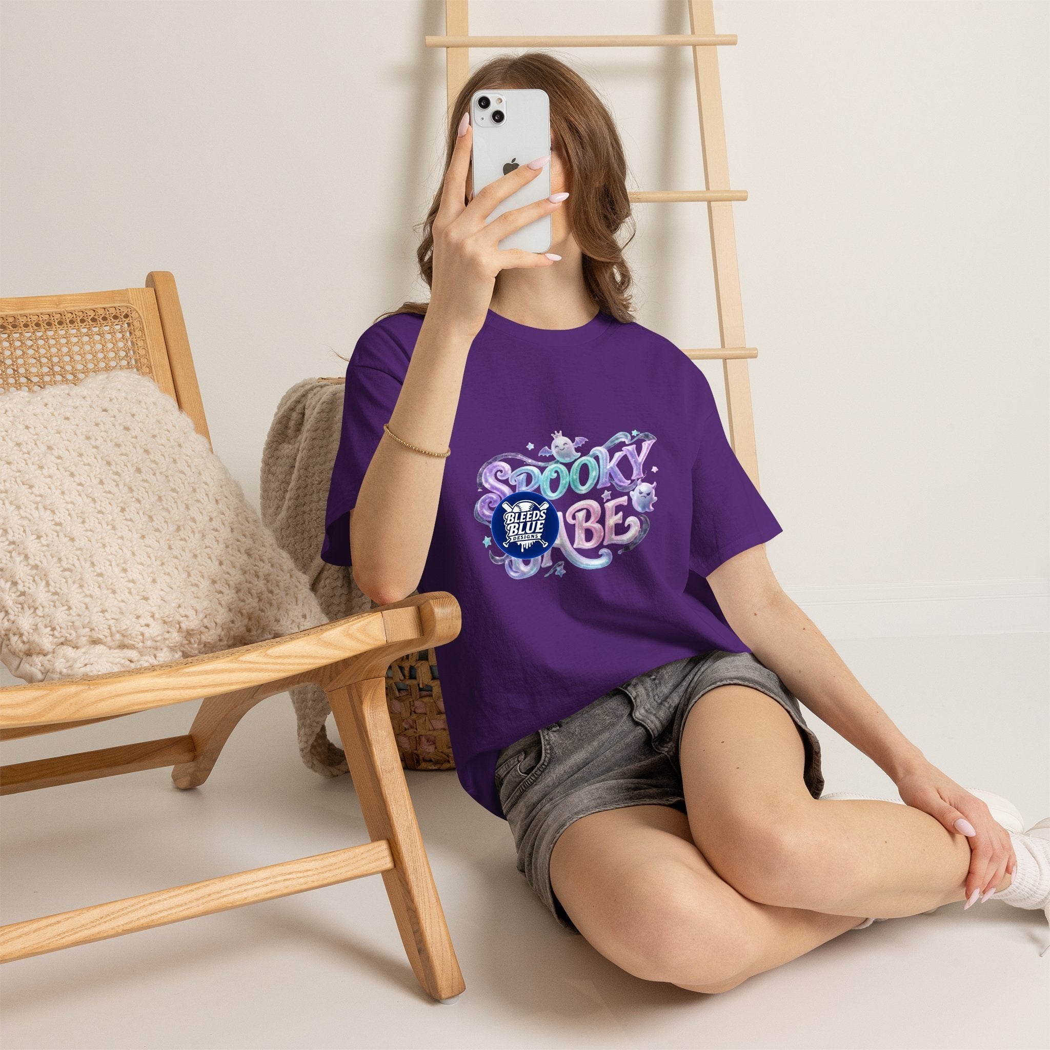 Spooky Babe Ghostly Halloween Tee