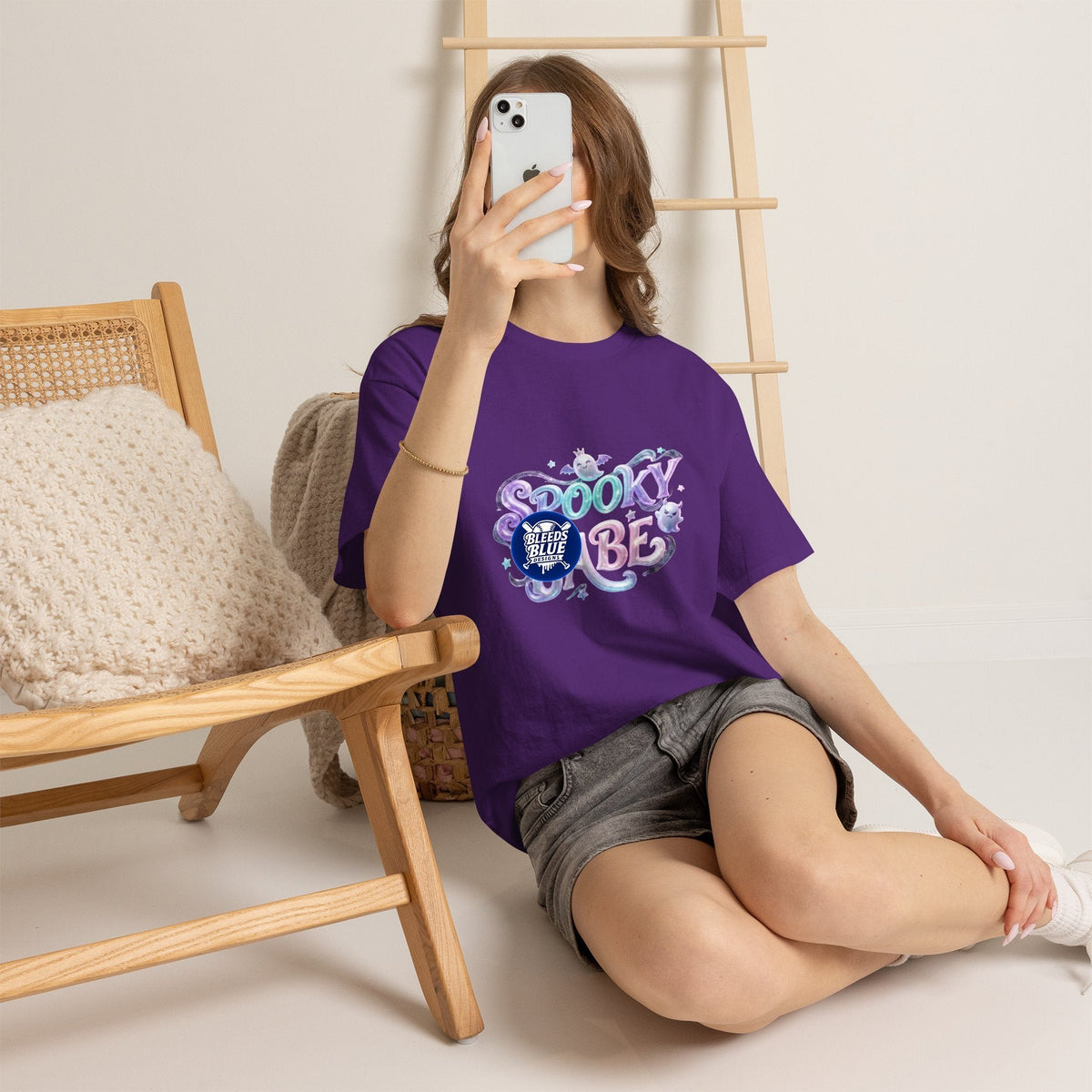 Spooky Babe Ghostly Halloween Tee