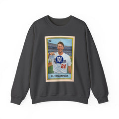 El Tricampeón Lotería Card Kershaw Team Pride - Adult Crewneck Sweatshirt