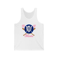 Pink Baseball Mom Jersey Tank