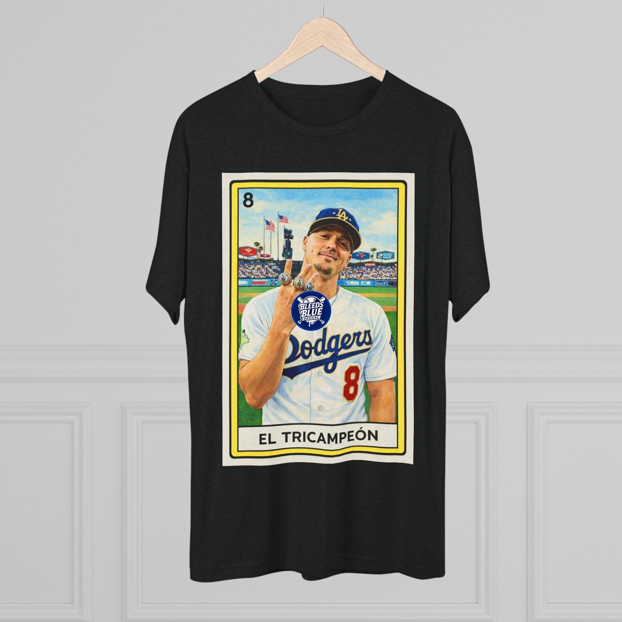 El Tricampeón Lotería Card Tee — Mexican Champion Shirt