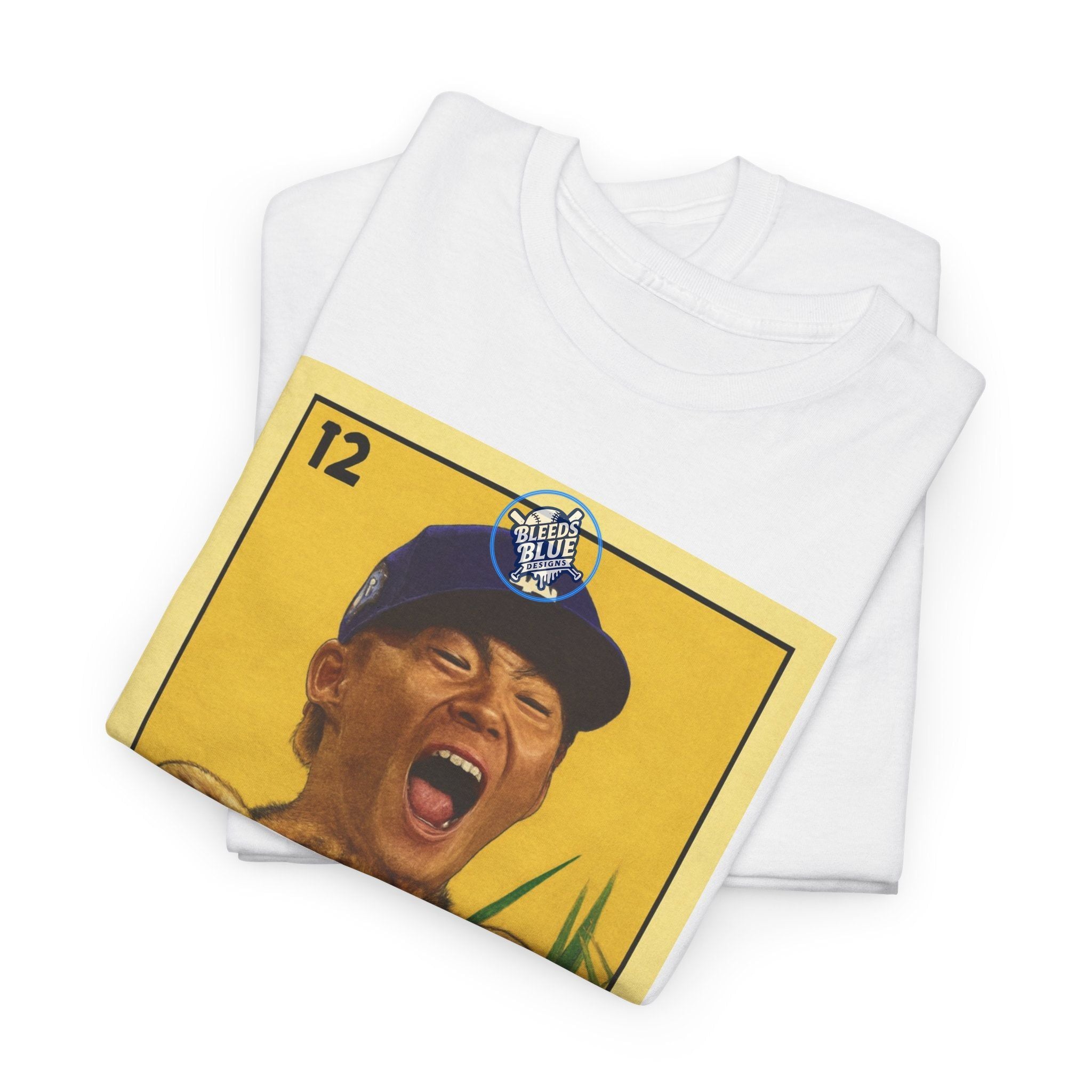 Yamamoto El Tigre Loteria Card Tee Shirt - Unisex Heavy Cotton Casual Fit