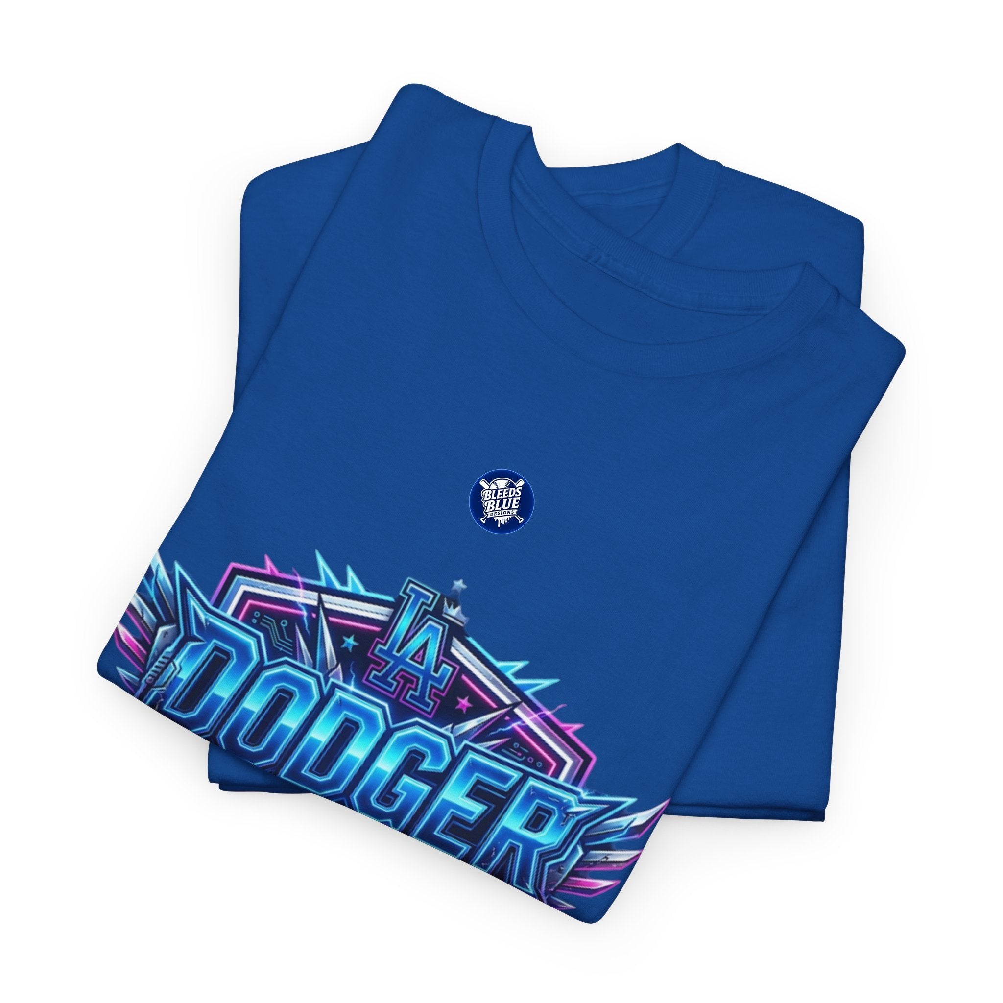 Dodger Baddie T-Shirt — 80's Neon Gaming Logo Tee
