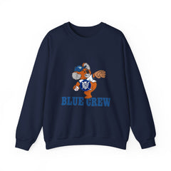 Blue Crew Koala Mascot Sweatshirt — Adult Crewneck Sweatshirt