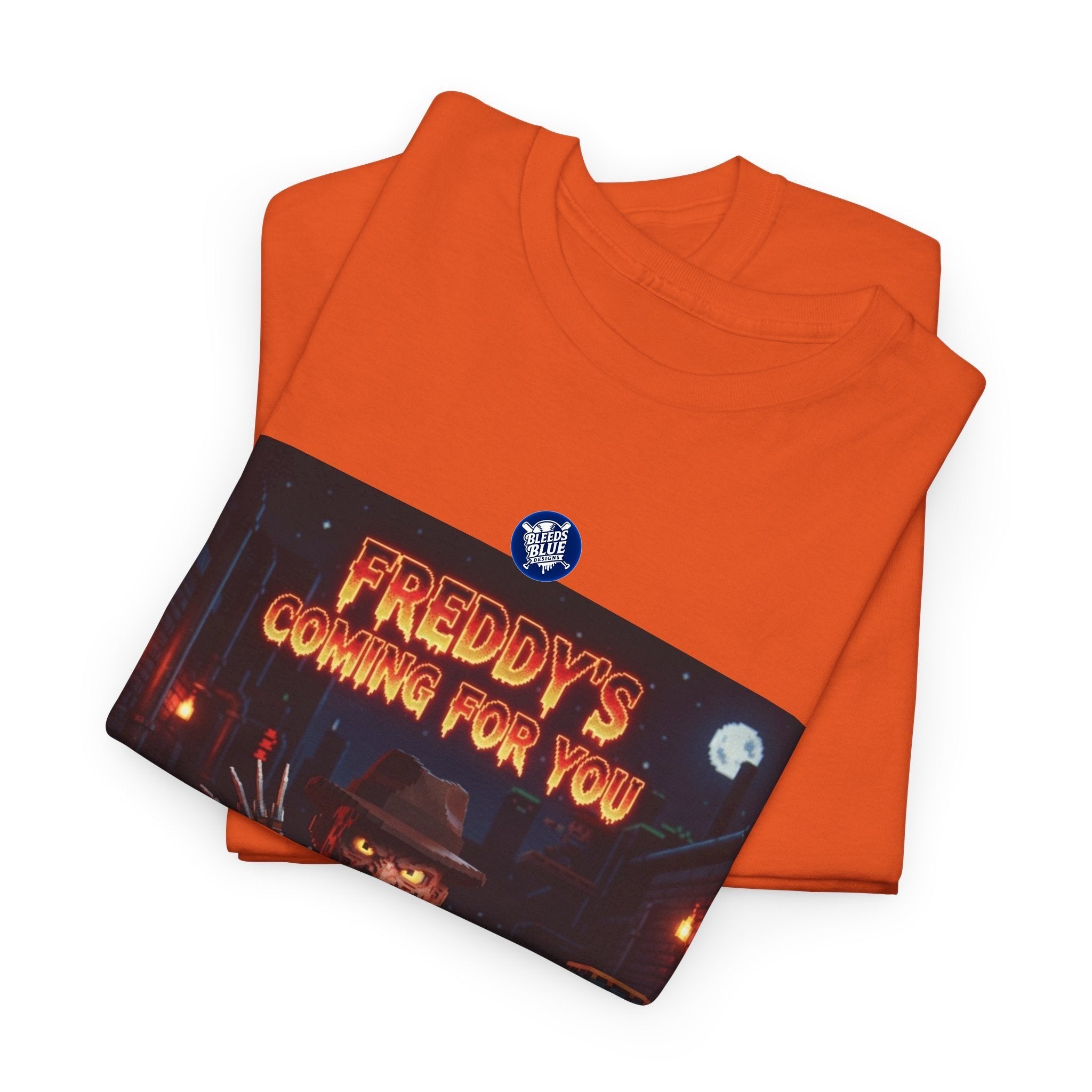 Halloween Freddy's Coming for You Retro Arcade Spooky Season T-Shirt