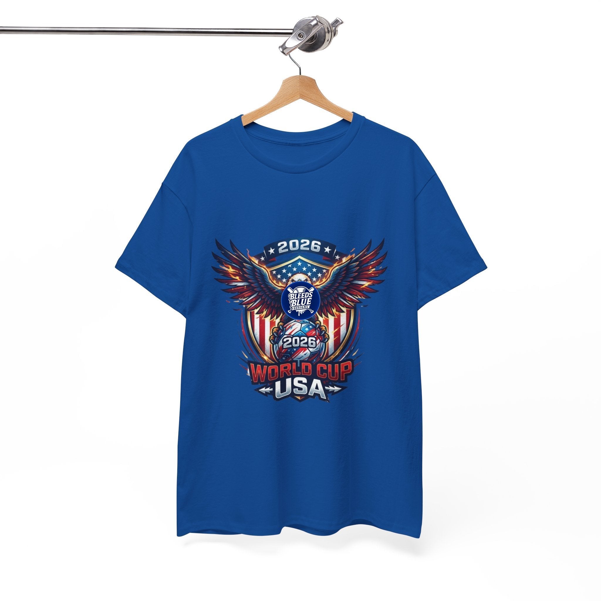 2026 World Cup USA Eagle T-Shirt — Patriotic Soccer Fan Tee