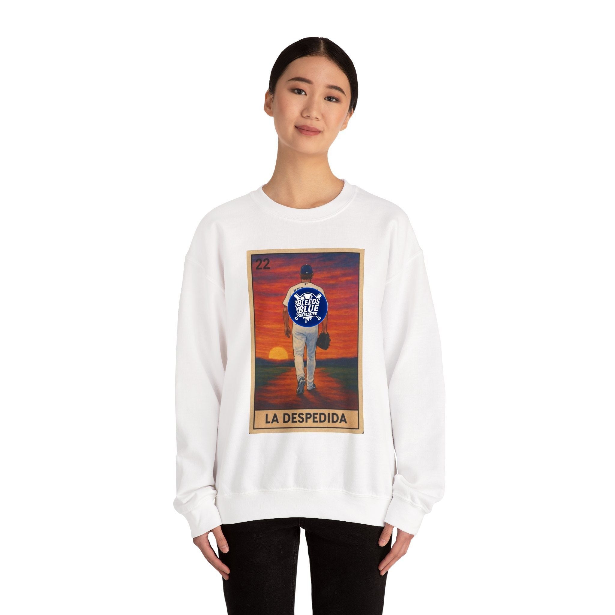 Kershaw "La Despedida" Loteria Card Sweatshirt - Unisex Crewneck Casual Streetwear