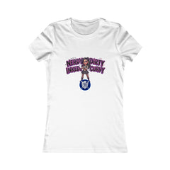 Women's Graphic Tee - "Nerdy Dirty Naked & Curvy" Punk Gamer Feminine T-Shirt