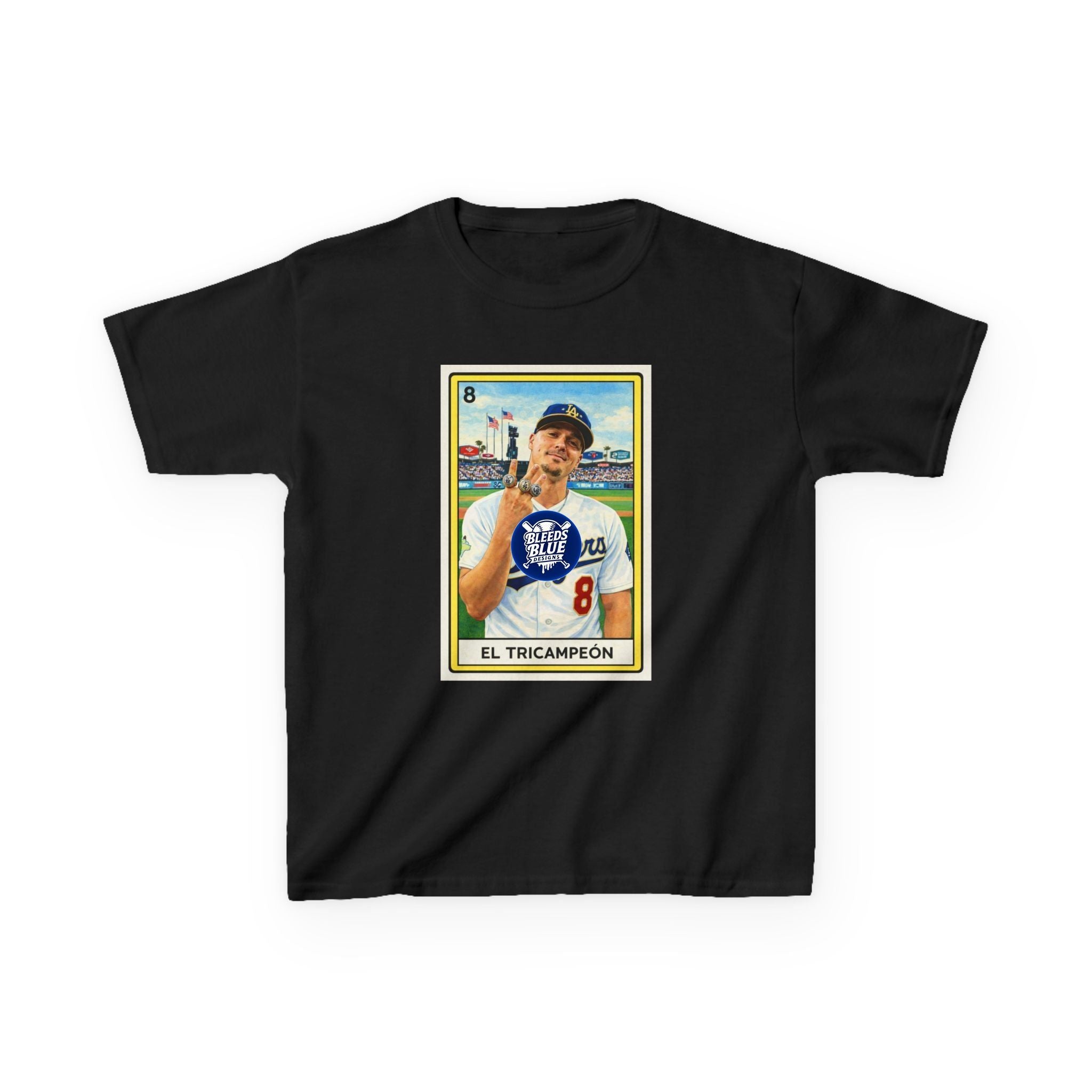El Tricampeón Loteria Card Kike Team Pride - Youth Heavy Cotton Casual Fit